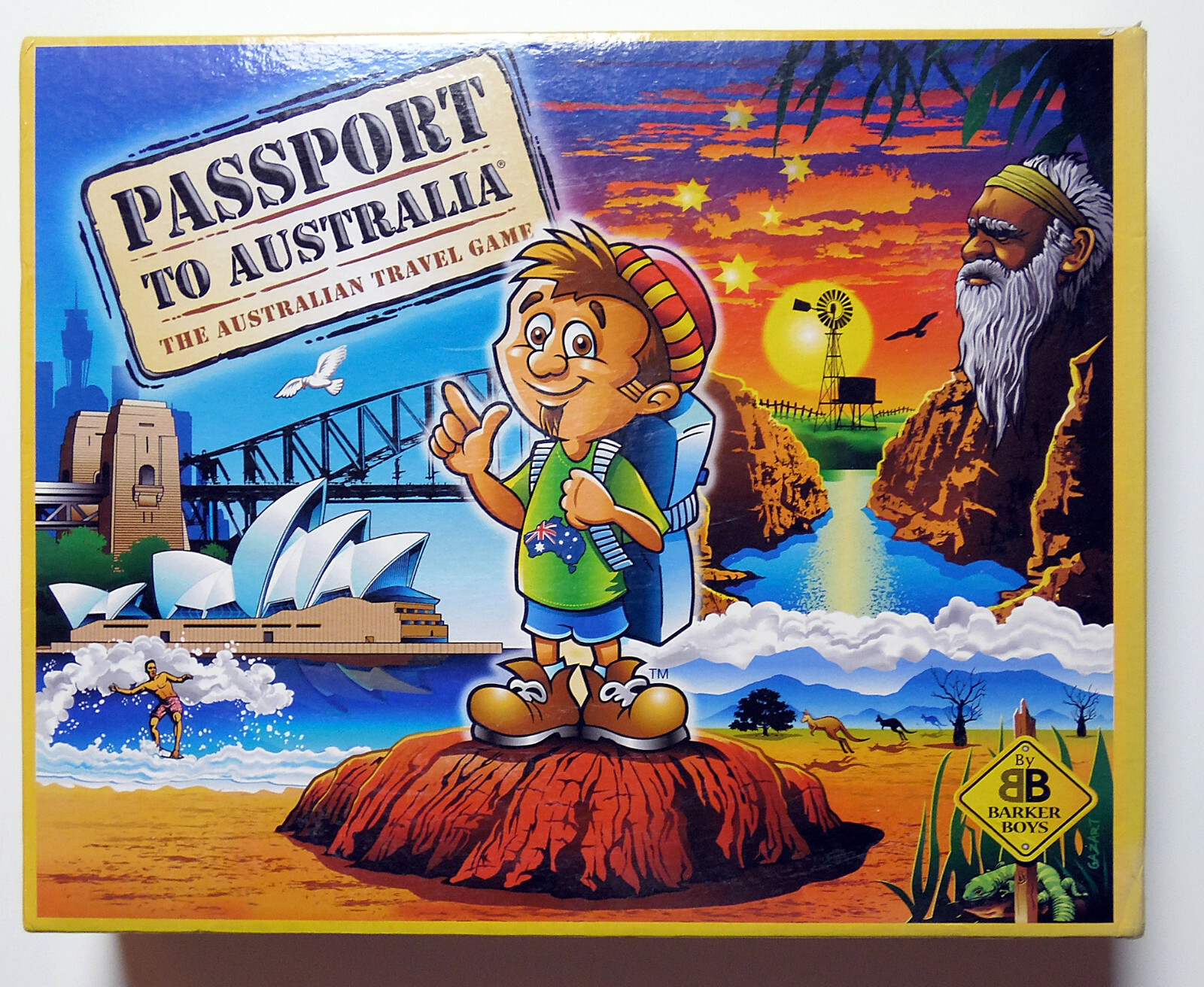 Passport To Australia – The Australian Travel Game – Barker Boys
