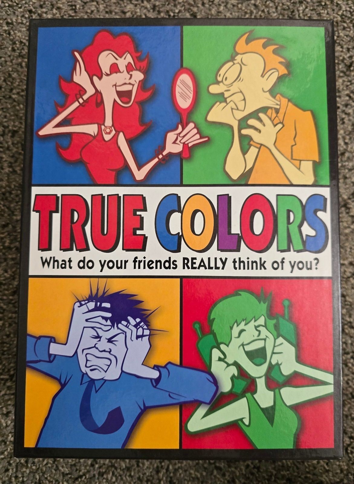 True Colors Board Game by Pressman – Complete Set for 3 to 6 Players