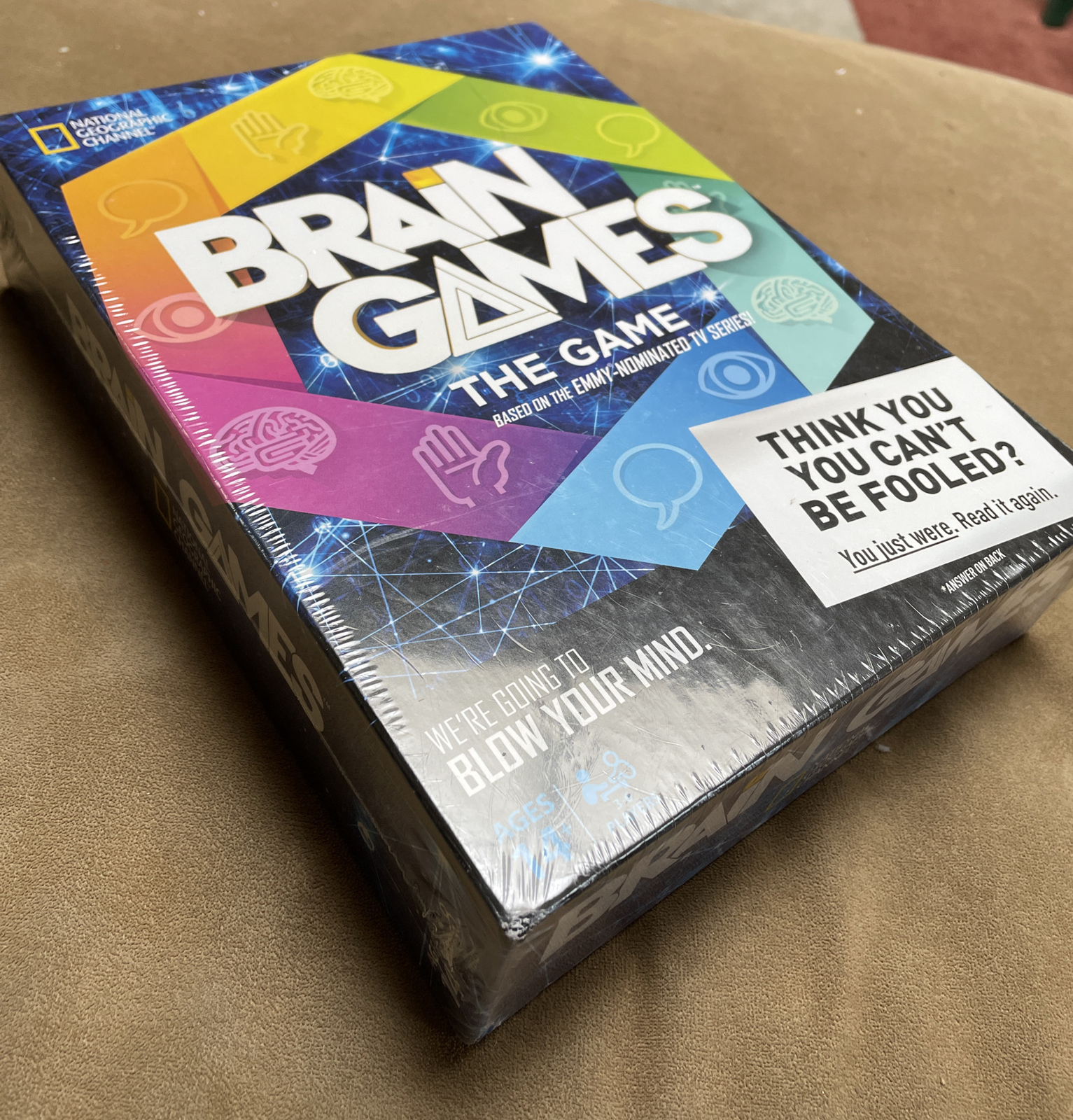 NEW Brain Games The Game – Emmy Nominated National Geographic Channel SEALED