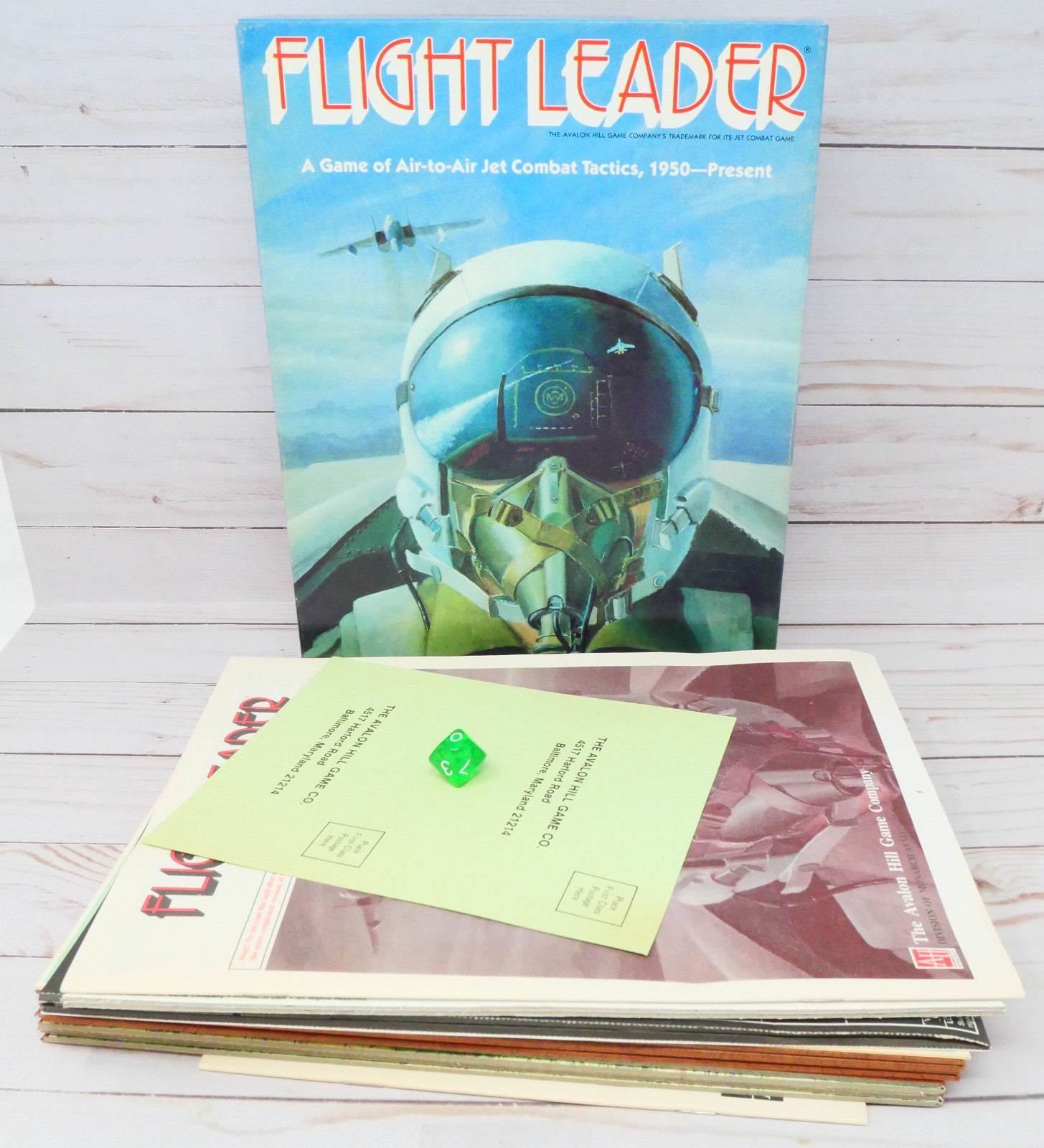 Avalon Hill, Flight Leader: Air-to-Air Jet Combat Tactics 1950-Present Unpunched