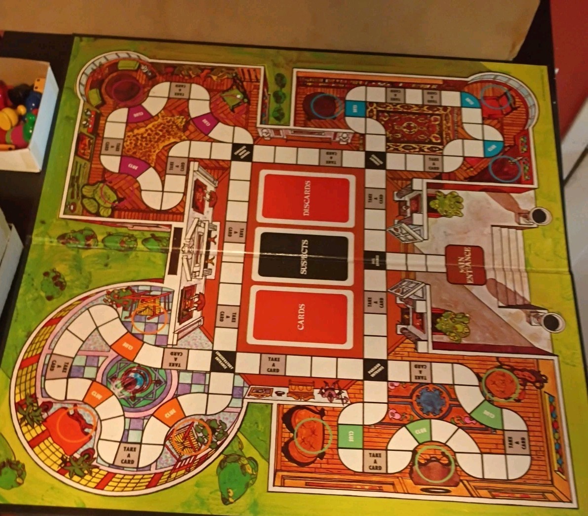 Whodunit Mystery Detective Board Game By Selchow & Righter Vintage 1972 Complete