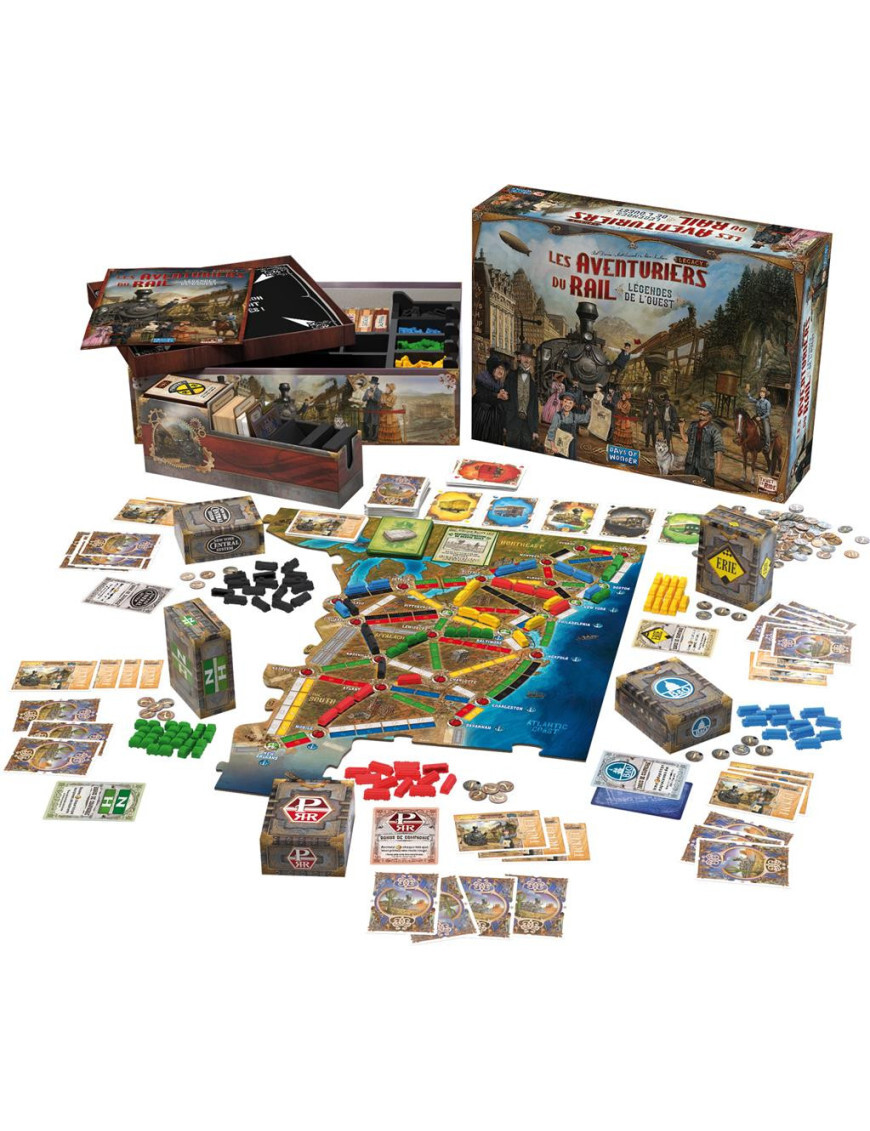 Les Aventuriers du Rail: Legacy FR Days of WonderAVE30
