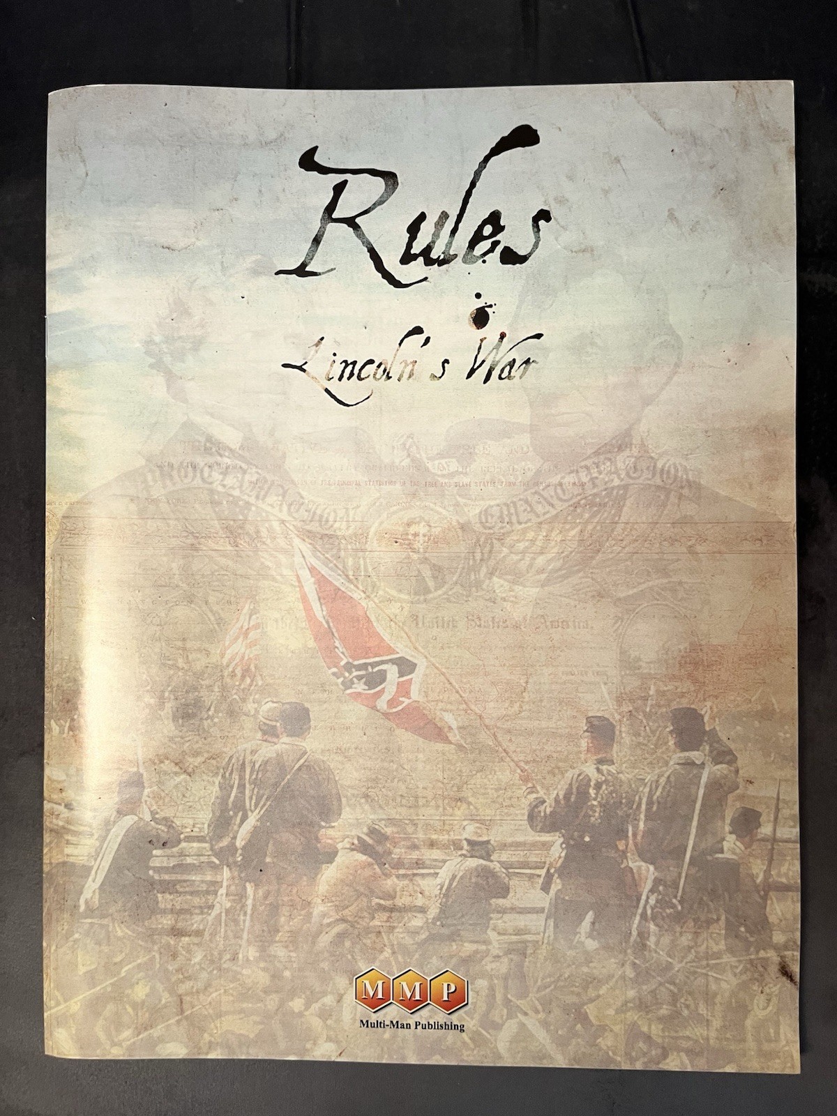 Multiman MMP Lincoln’s War Board Game Unpunched