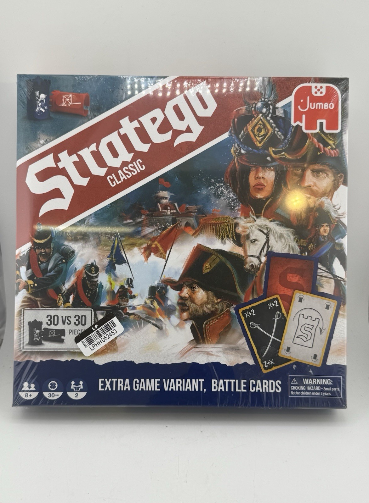 NEW & SEALED! Stratego Classic Board Game War Strategy Game w Battle Cards
