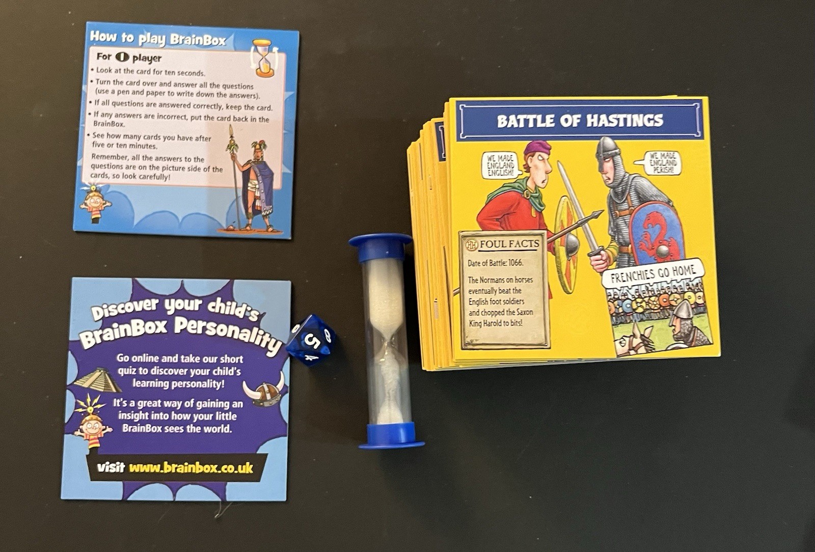 Horrible History Brain Box Vile Villians The Ten Minute Brain Challenge