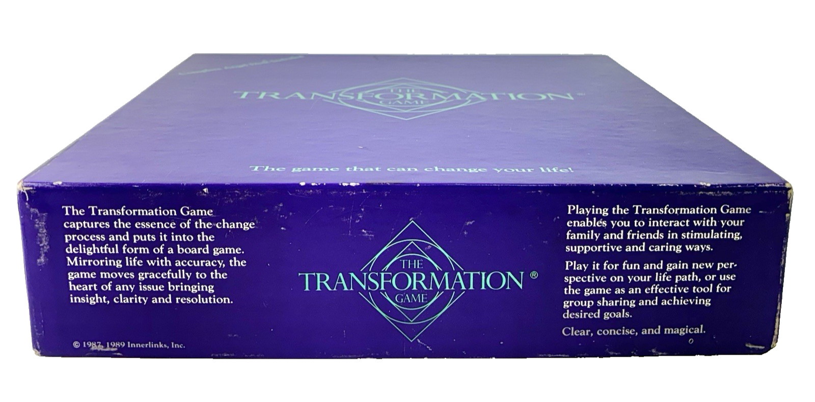 The Transformation Game 2nd Edition Vintage 1989 InnerLinks Board Game Complete