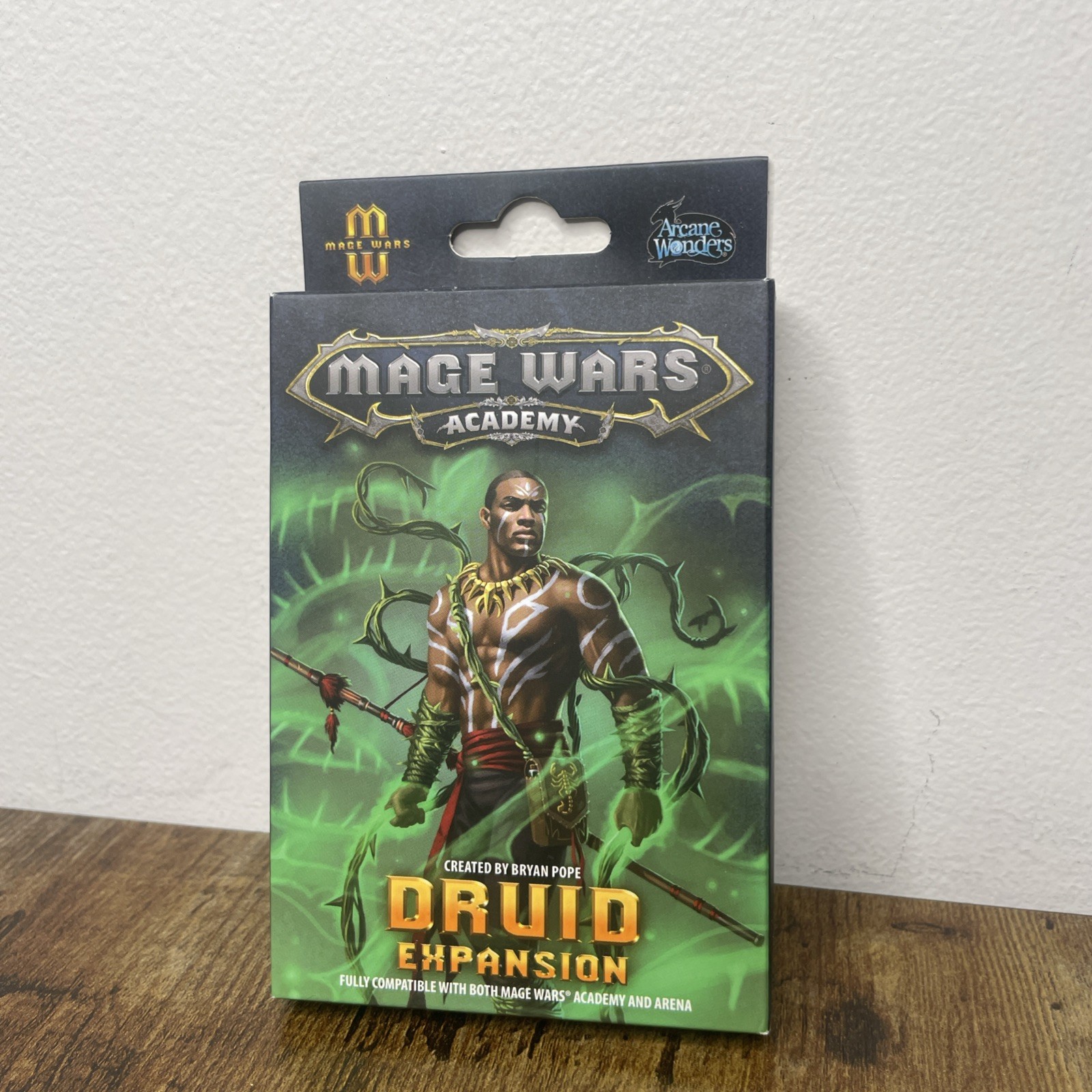 Arcane Wonders Boardgame Mage Wars Academy – Druid Expansion Box New