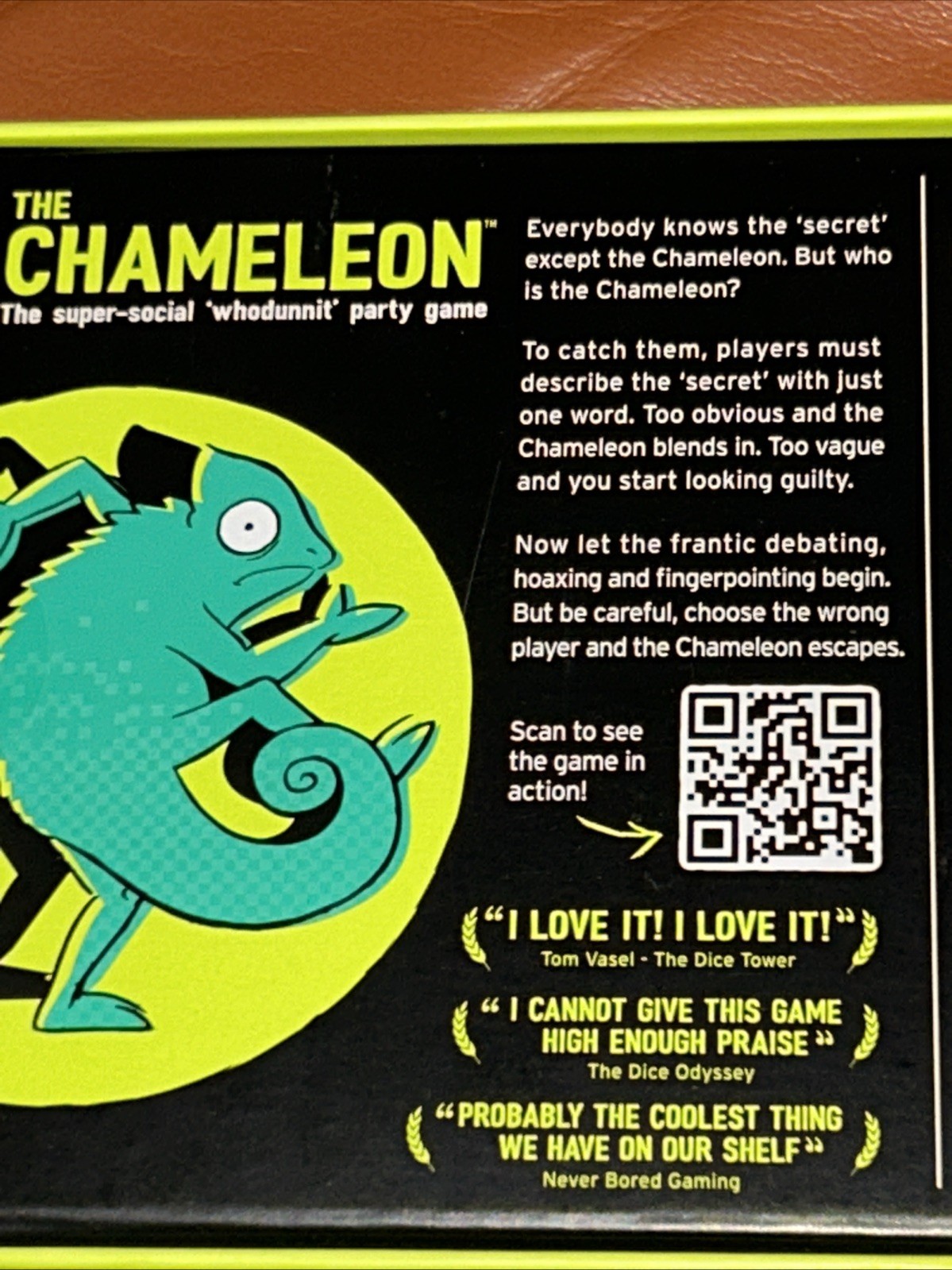 Big Potato The Chameleon Blend In Don’t Get Caught Family Game -Extra Words NEW