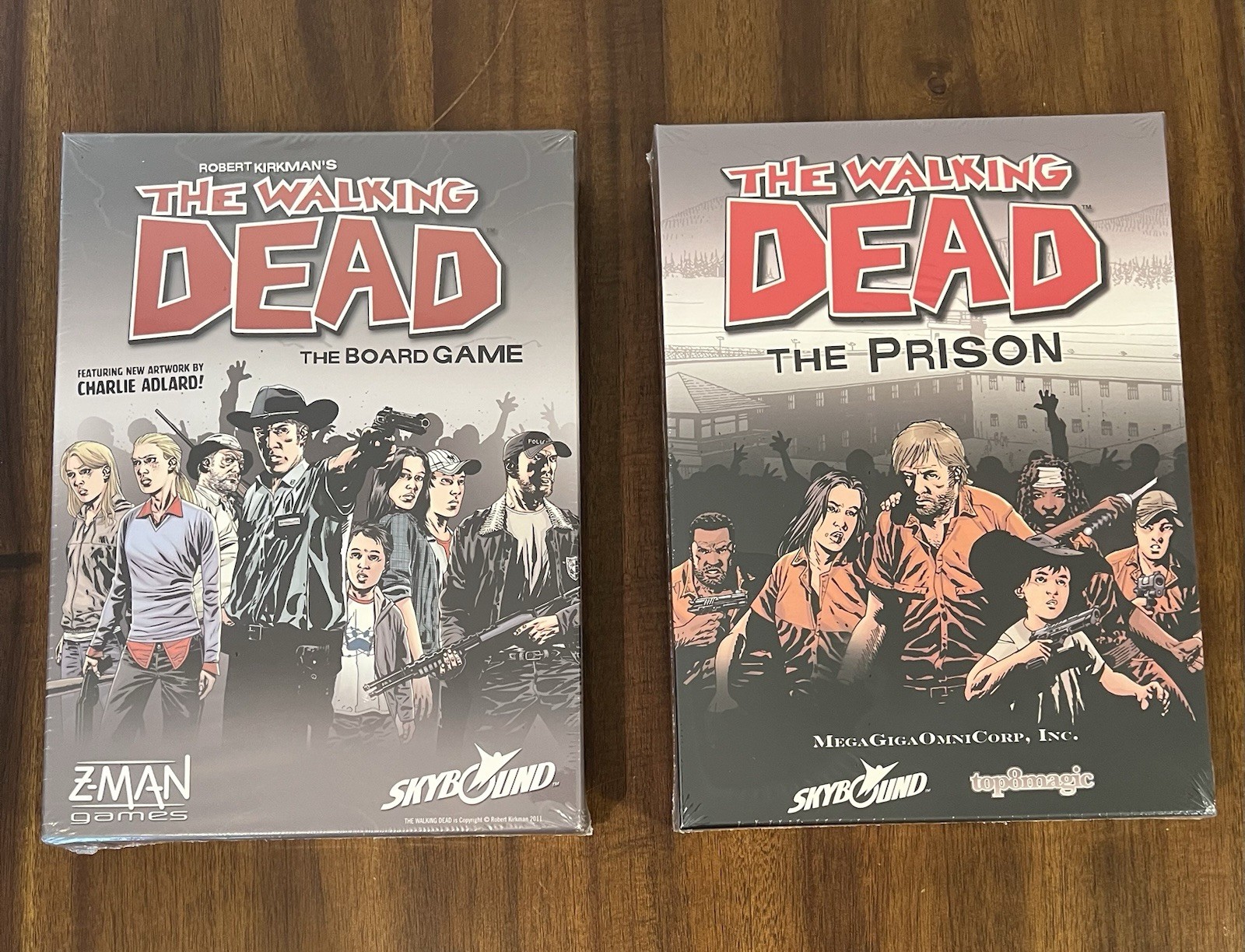 The Walking Dead Board Game & The Prison Lot NEW SEALED