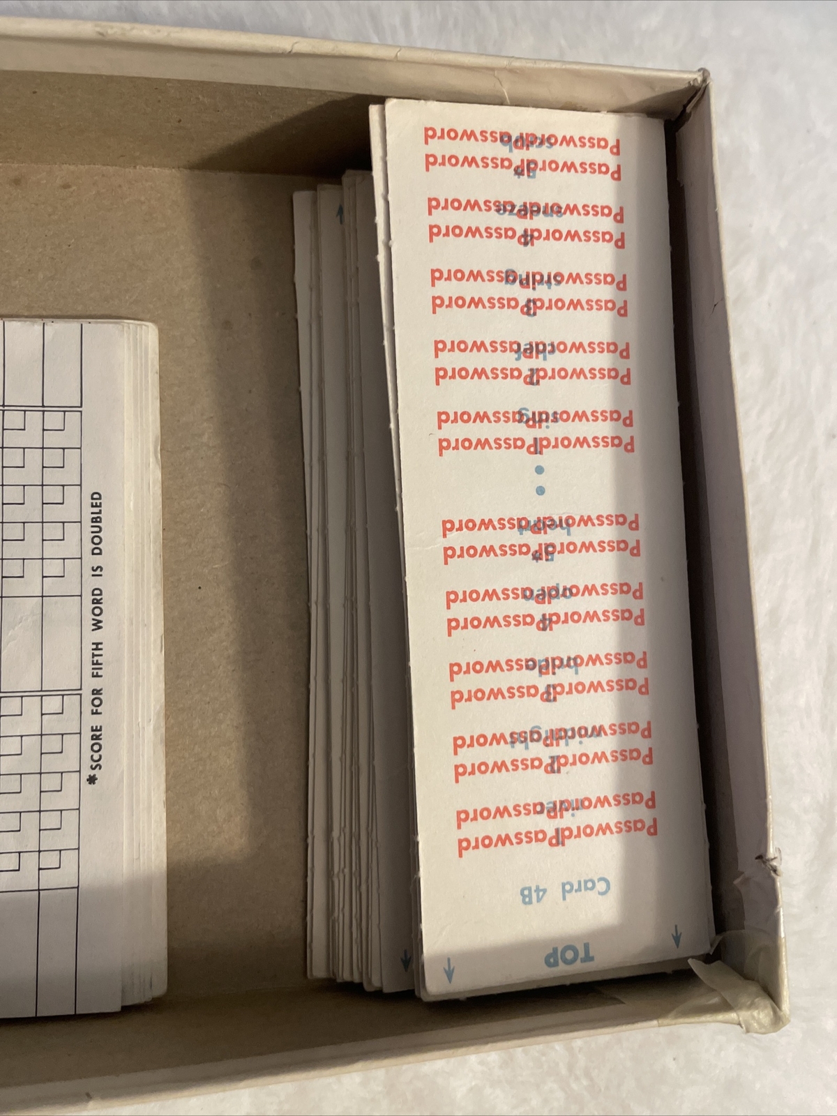 Milton Bradley1964 Password Vol 4 Volume Four Made in USA Vtg 4260 Ages 10+