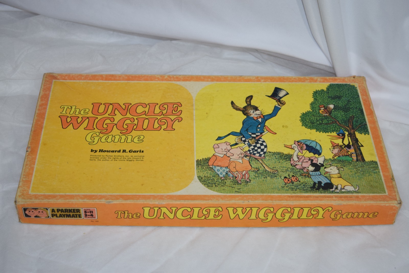 Vintage 1967 Uncle Wiggily Board Game Parker Brothers 100% Complete GUC