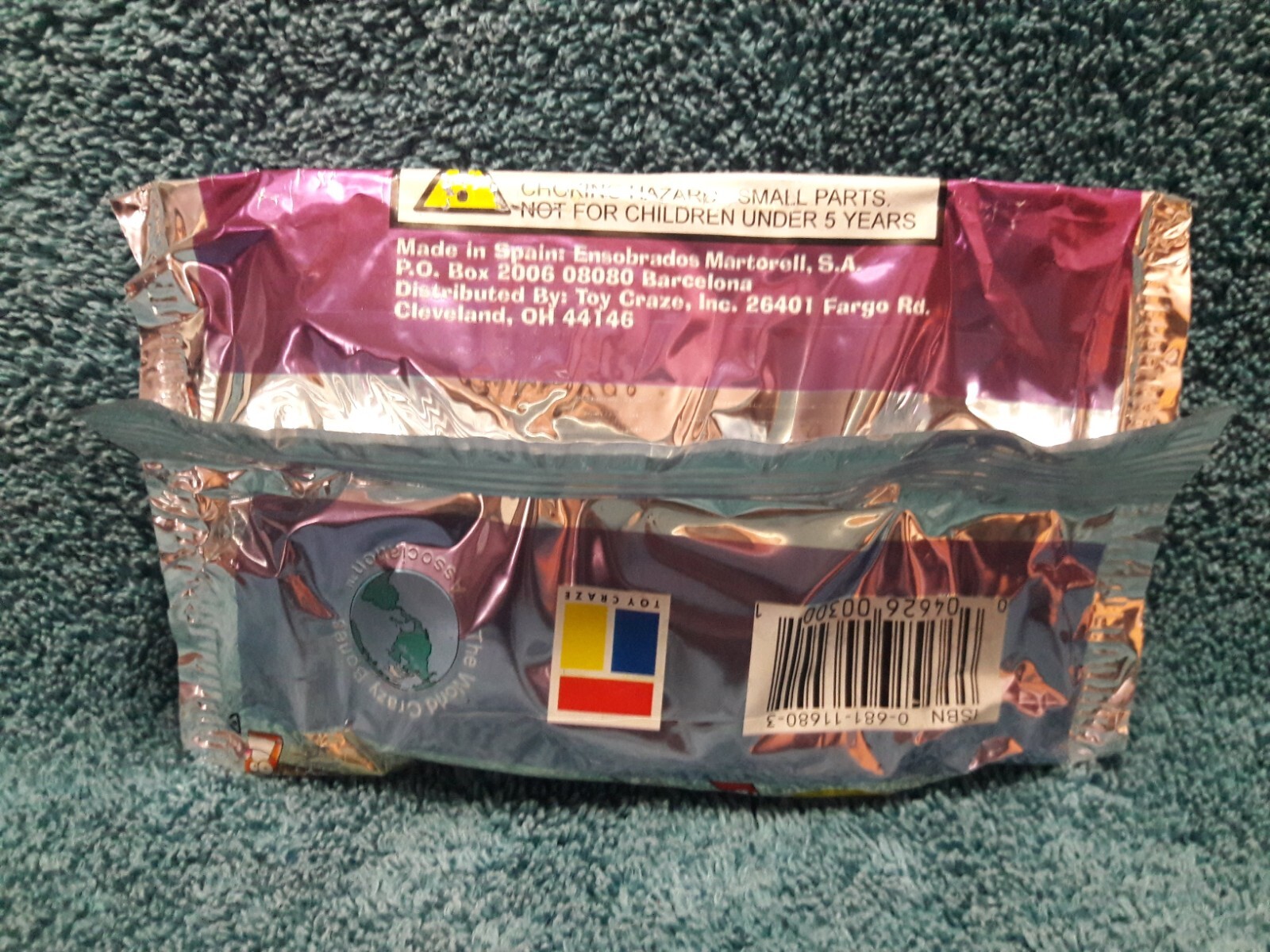 3 Lot GOGO’s CRAZY BONES “SERIES 2” RAREST SEALED FOIL PACK VERSION “THINGS”