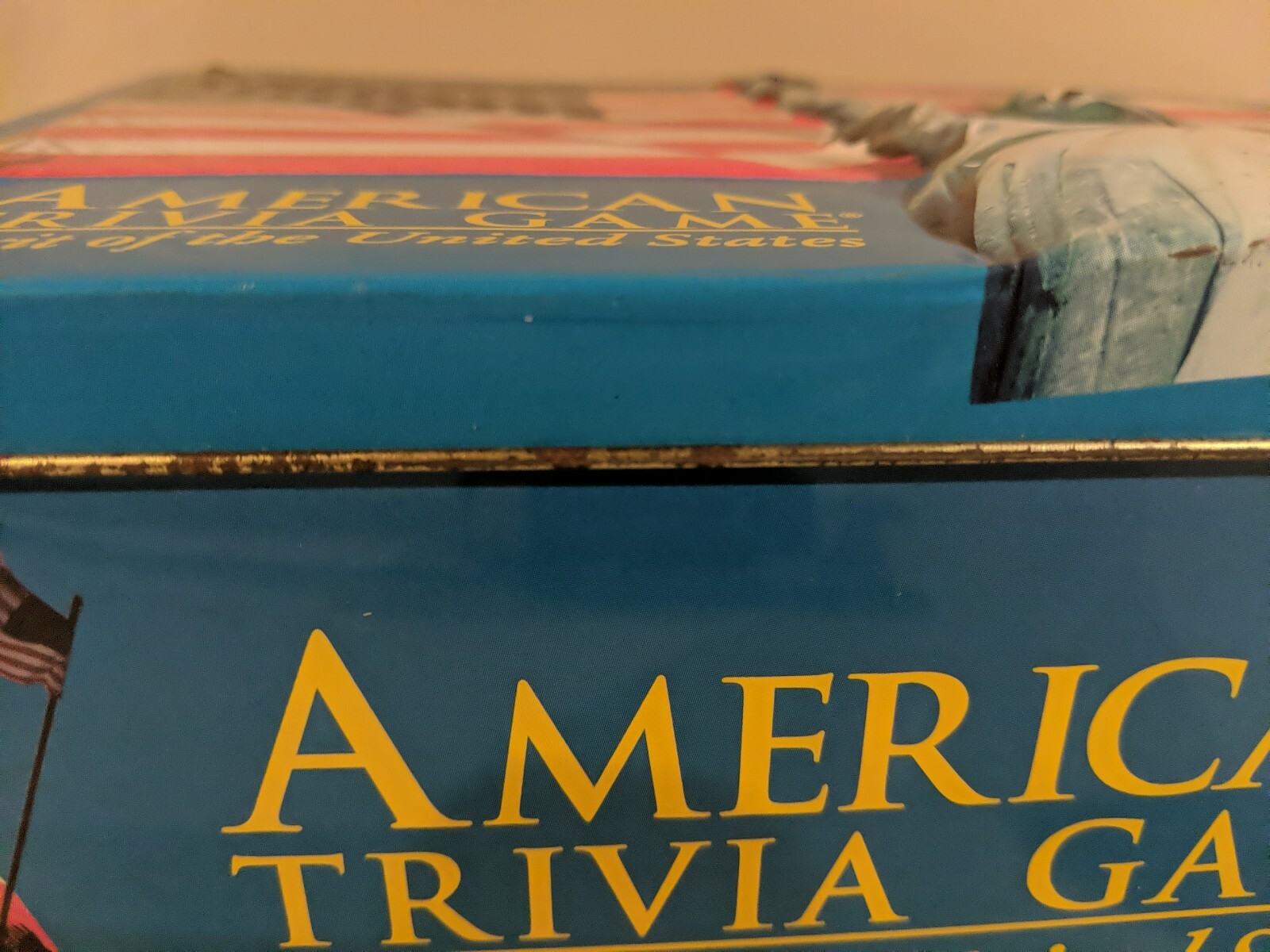 American Trivia Game 2001 Spirit of the United States – Metal Tin – Educational