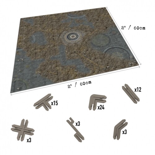 Tabletop Terrain – Alien Catacombs (178-Piece) – English