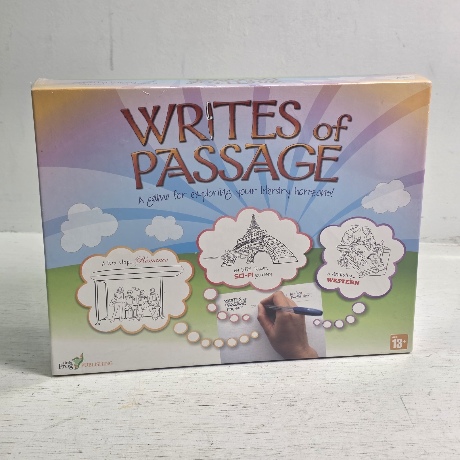 Writes Of Passage Explore Your Literary Horizons Creative Game & Exercises New!