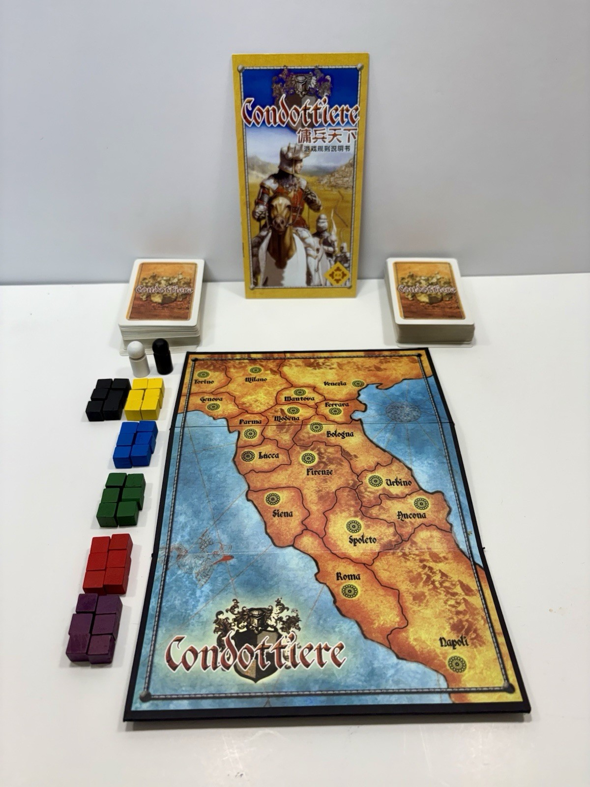 Condottiere Third Edition Board Games Chinese Edition