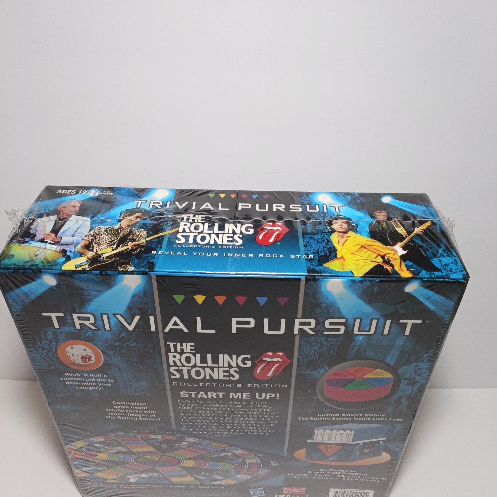New Trivial Pursuit The Rolling Stones Collector’s Edition Board Game NIB
