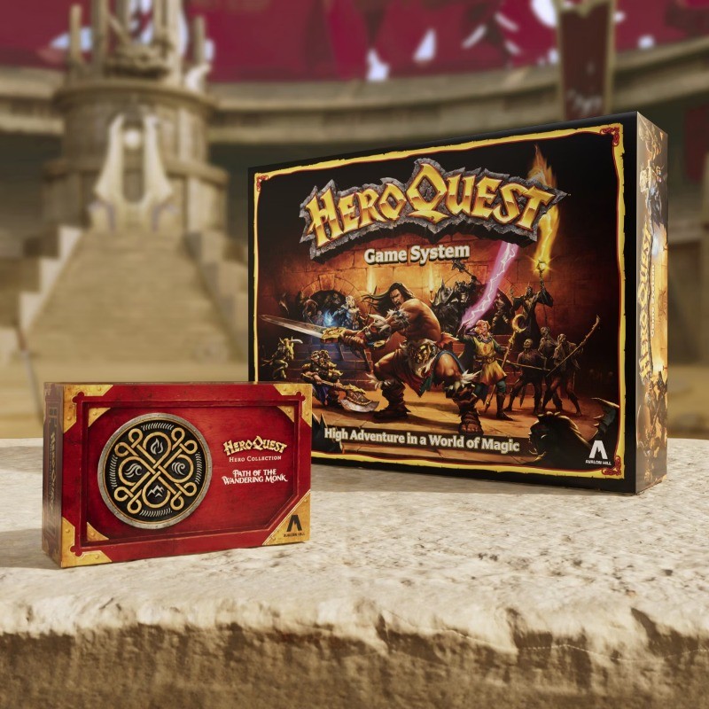 Heroquest Path of the Wandering Monk Board Game