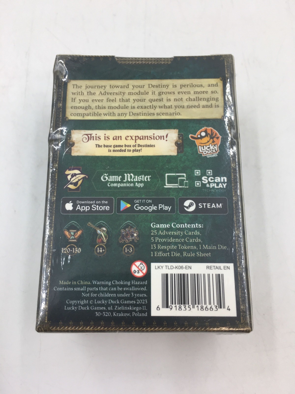 Destinies Board Game Expansion – Adversity Module