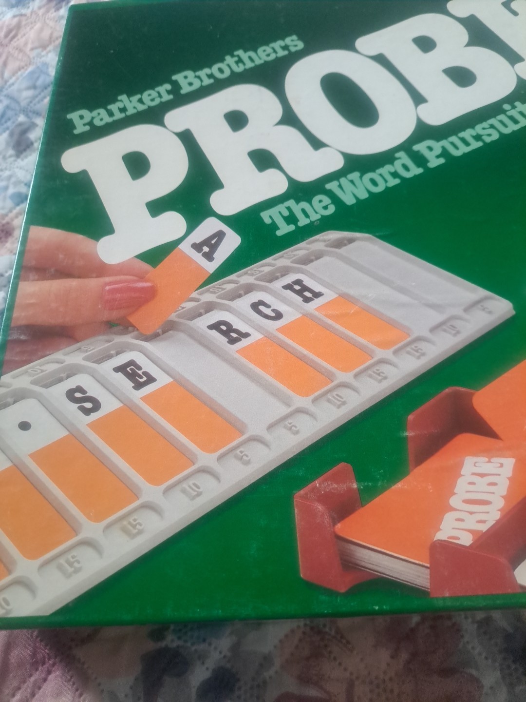Vintage Parker Brothers Probe The Word Pursuit Game 1982 Complete VERY GOOD COND