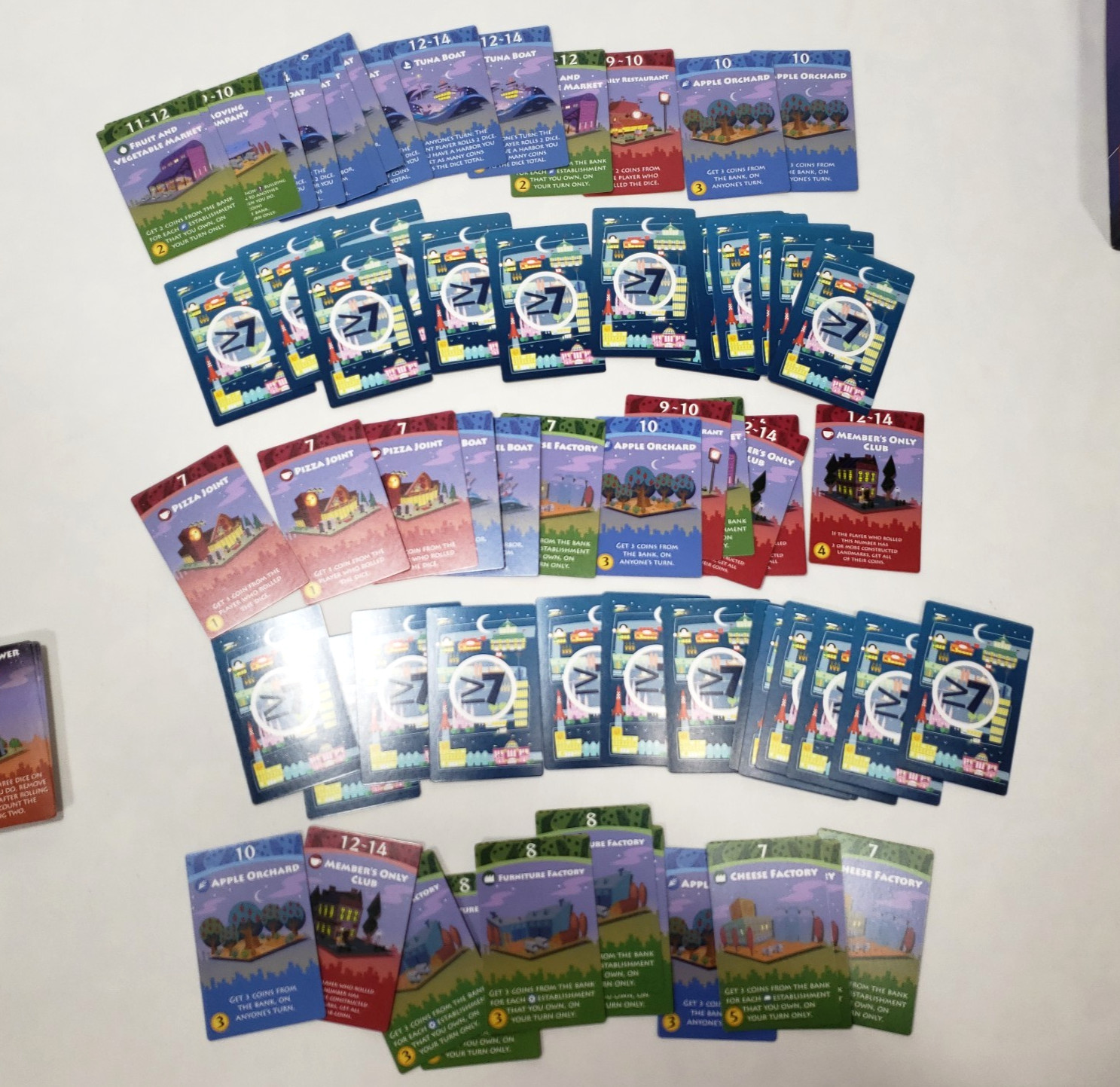 Machi Koro Bright Lights Big City Complete Card Game Family IDW Games 2016