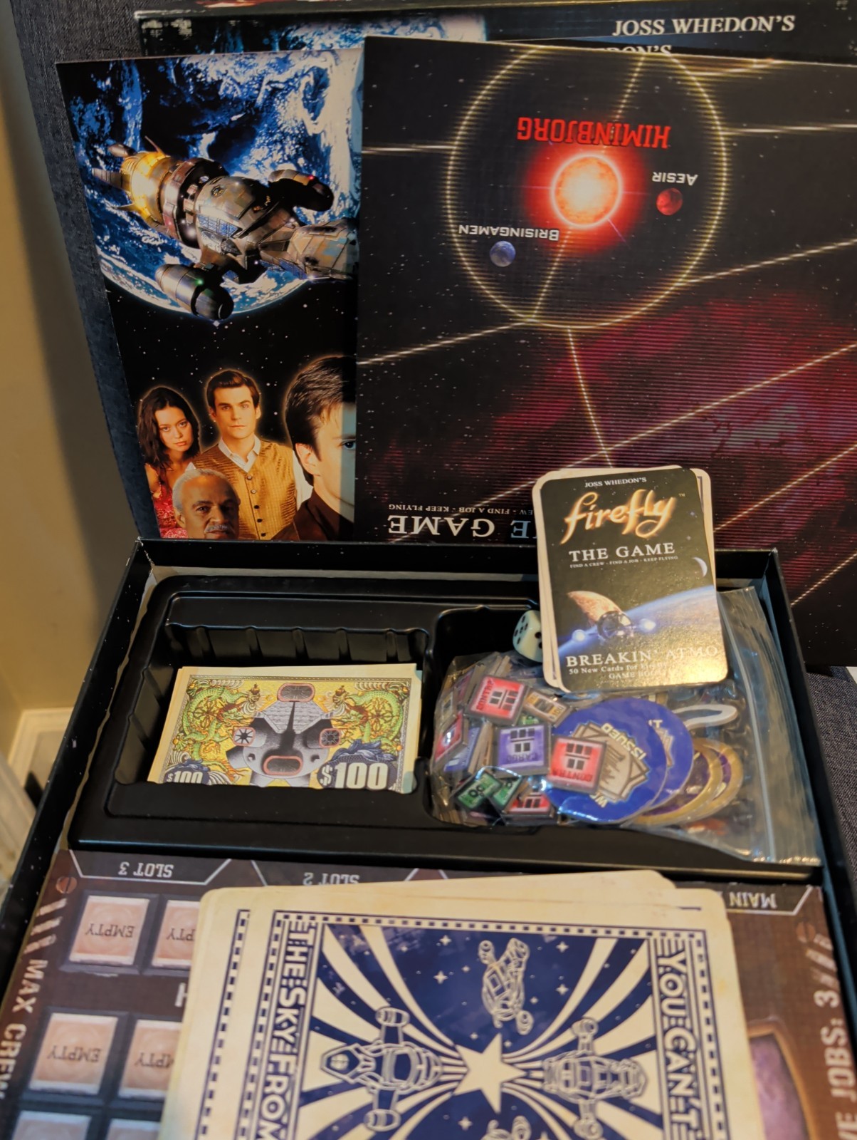 Firefly the Game Galeforce Nine Board Game + Breaking Atmo
