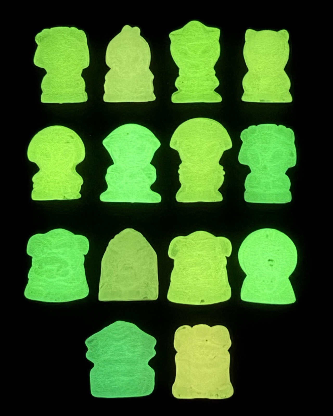 Lot of 14 Geloucos Gelocosmicos Brazil Like Crazy Bones Damaged – See Pics