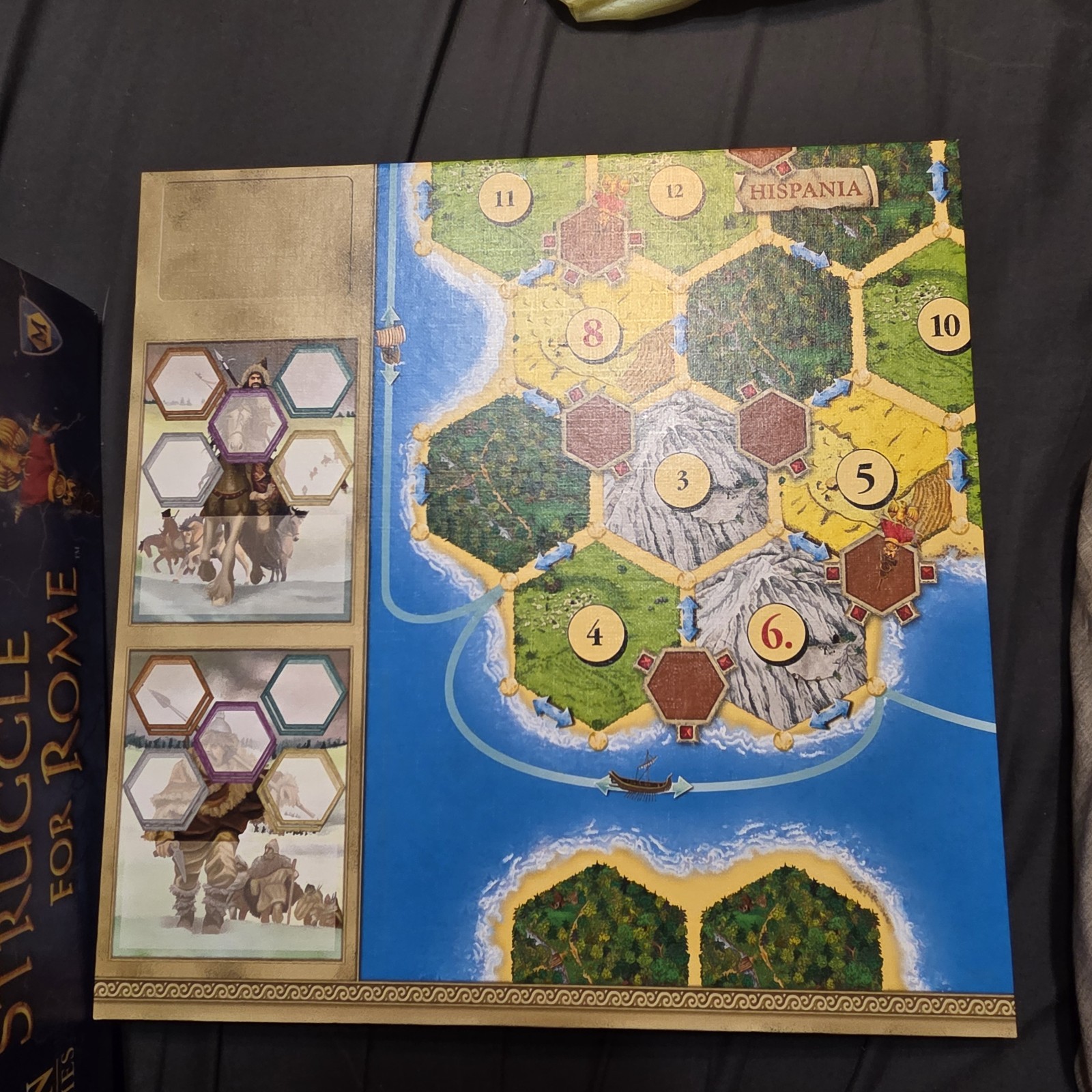Mayfair Games Catan Histories Struggle for Rome Board Game 3-4 Players Ages 10+