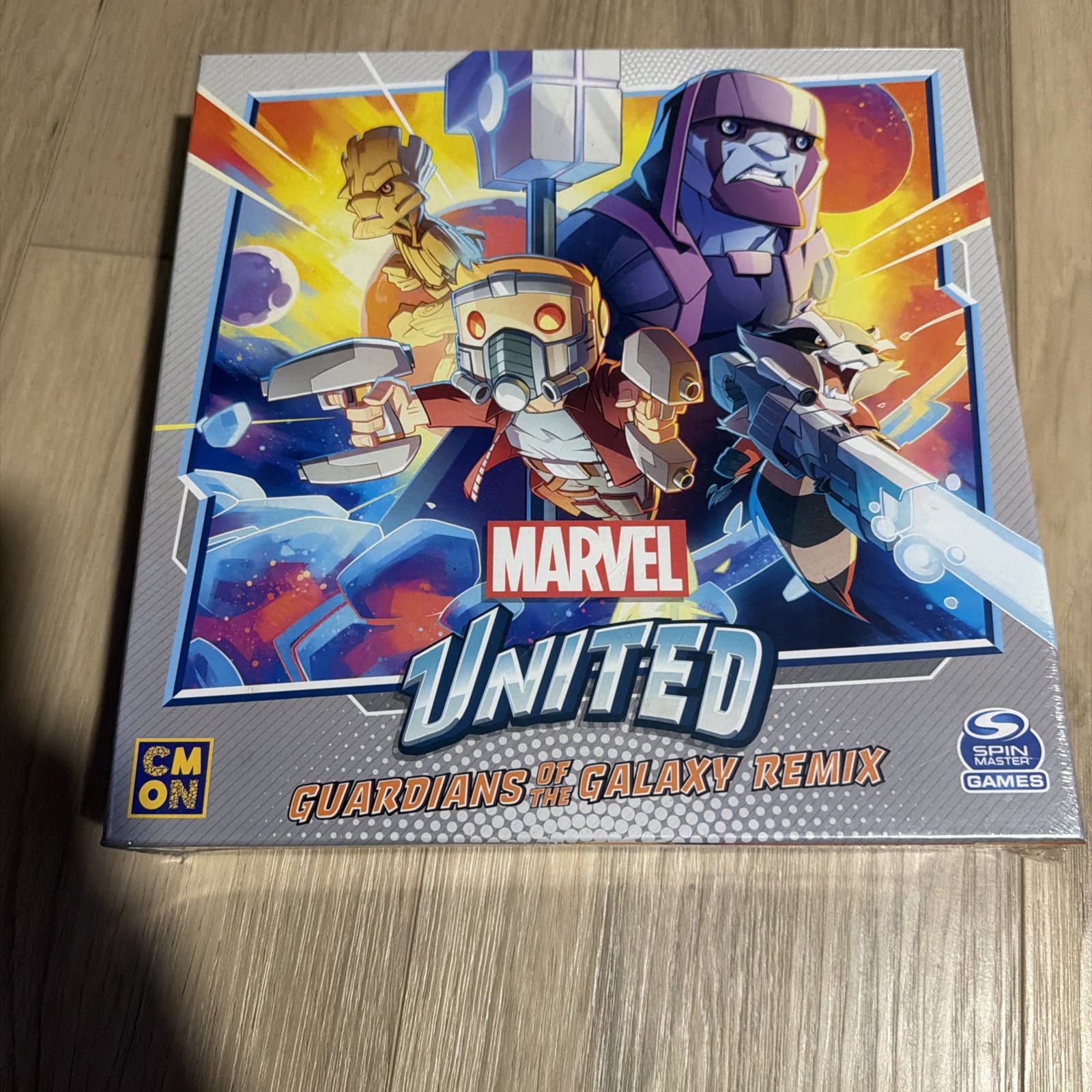 New Marvel United Lot of 6 Kickstarter Expansions CMON SPIN MASTER