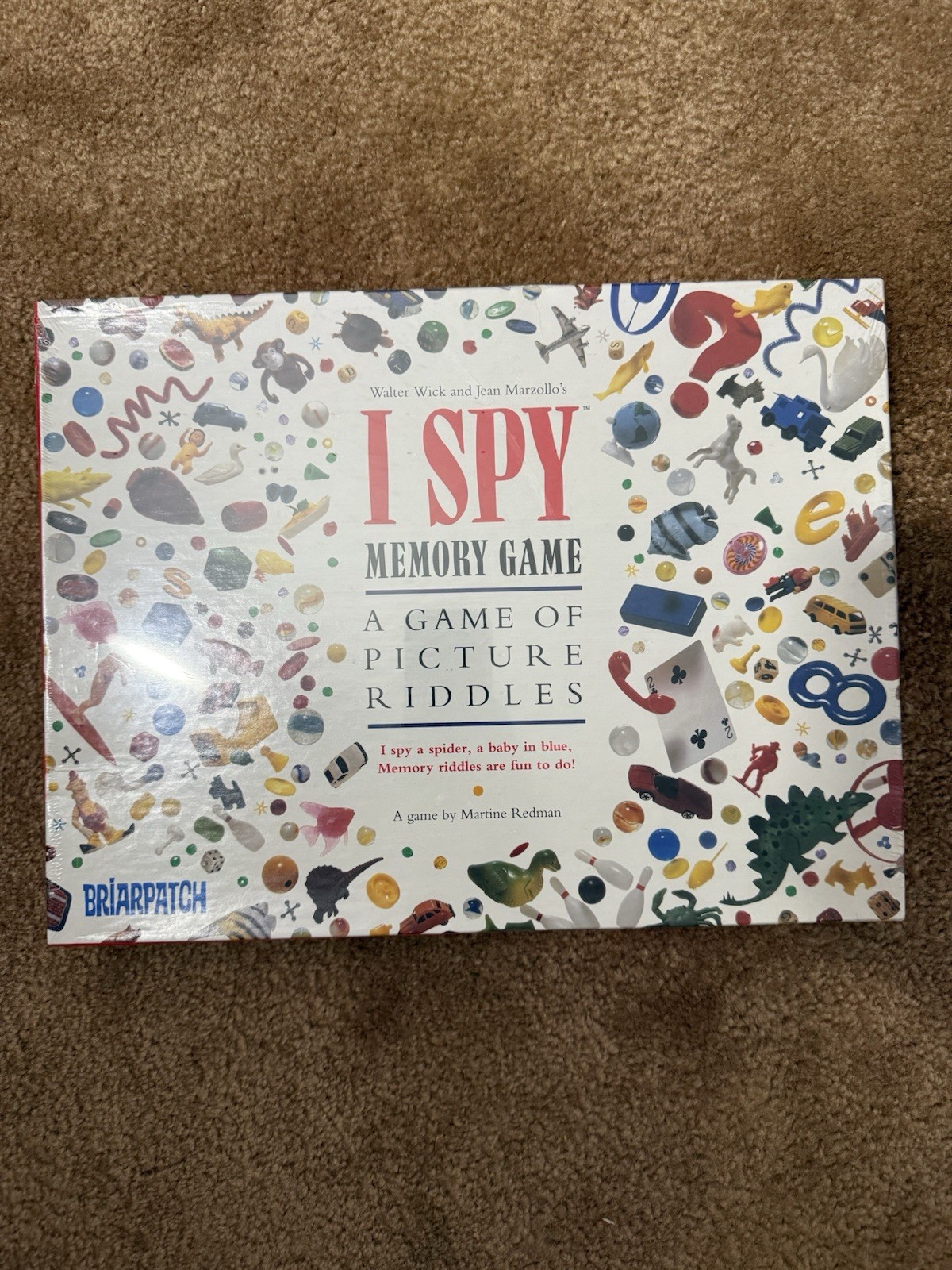 NEW SEALED!! Briarpatch I Spy Memory Game: A Game Of Picture Riddles VTG 1995