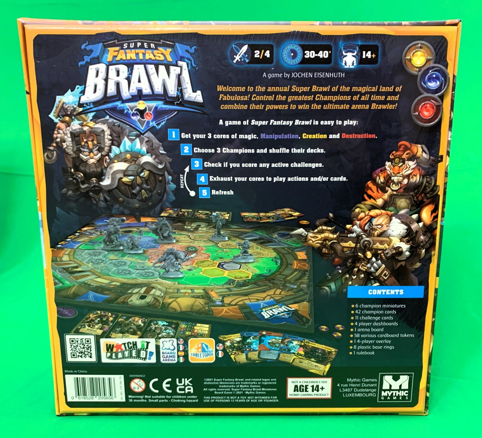 Super Fantasy Brawl | Core Game, Multiple Expansions & Extras | New ($240 Value)