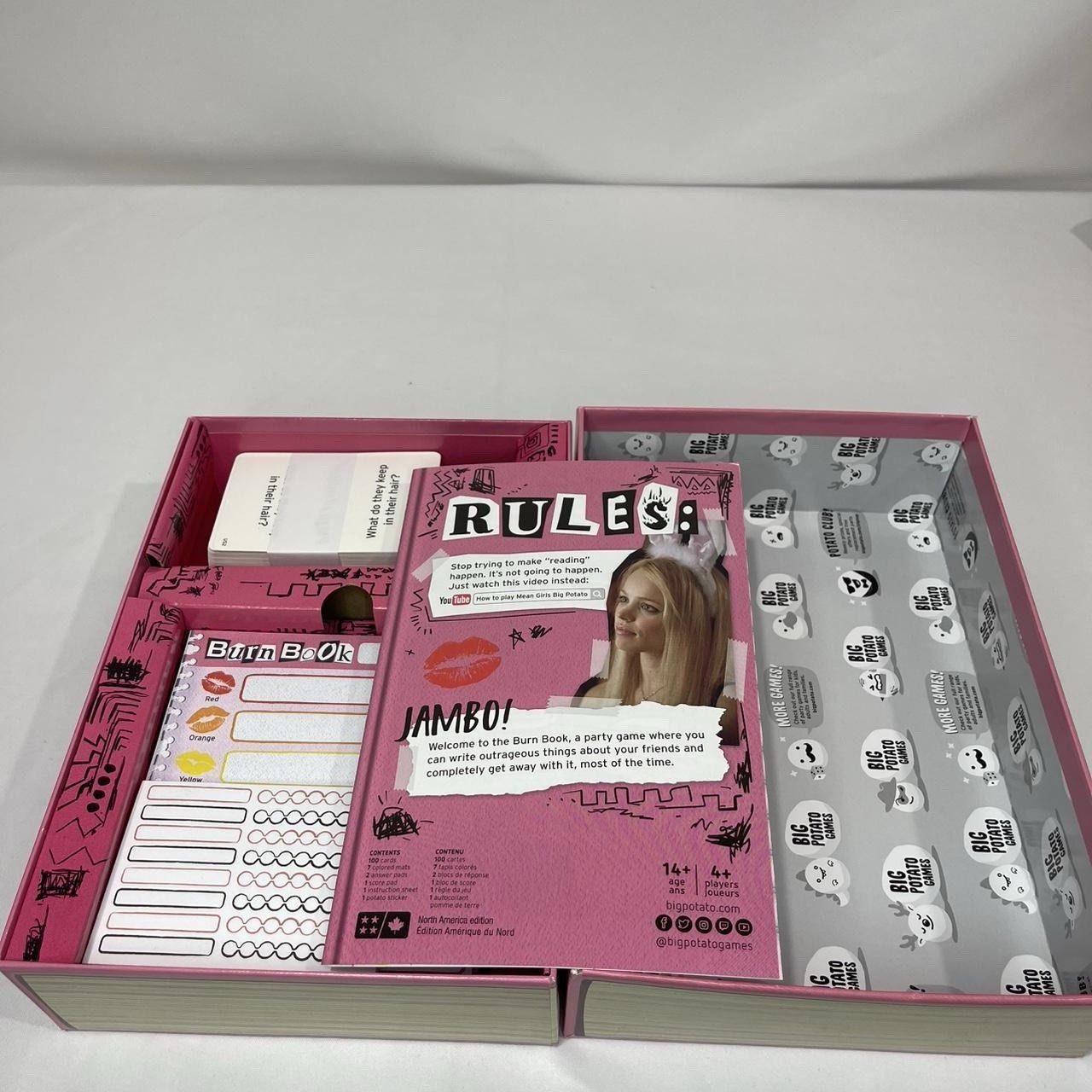 Mean Girls Burn Book The Party Game