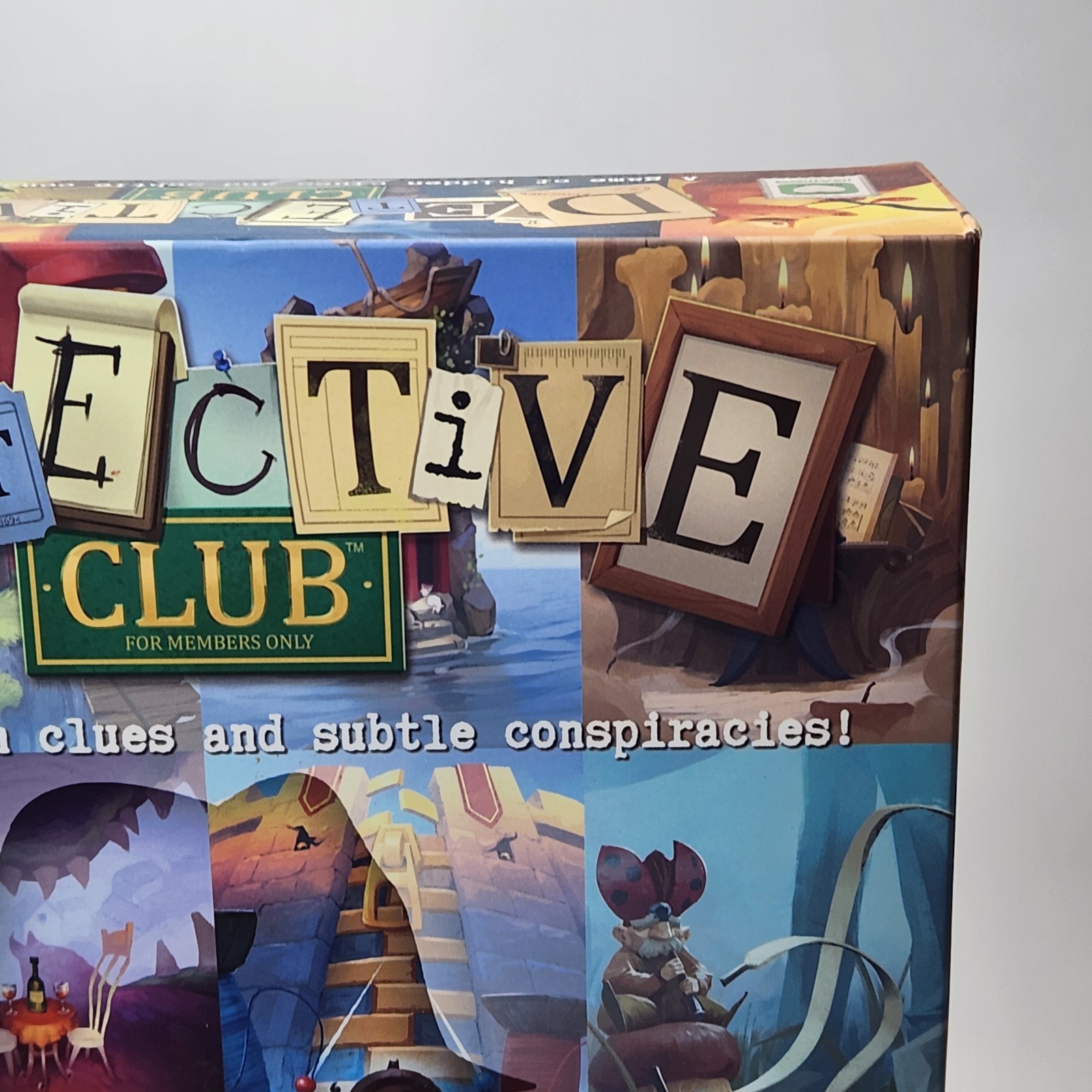 2019 Blue Orange Games Detective Club Board Game (Factory Sealed)
