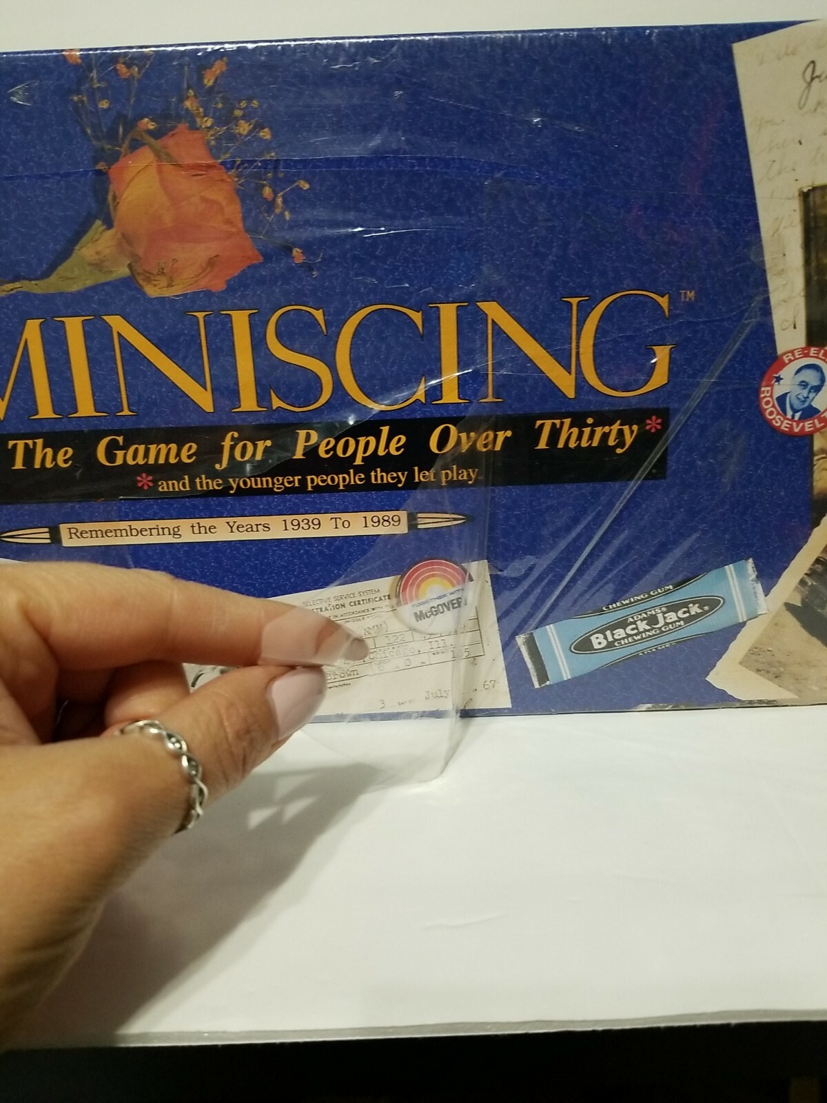 New/Sealed “Reminiscing” Board Game by TDC Games – 1993 Edition