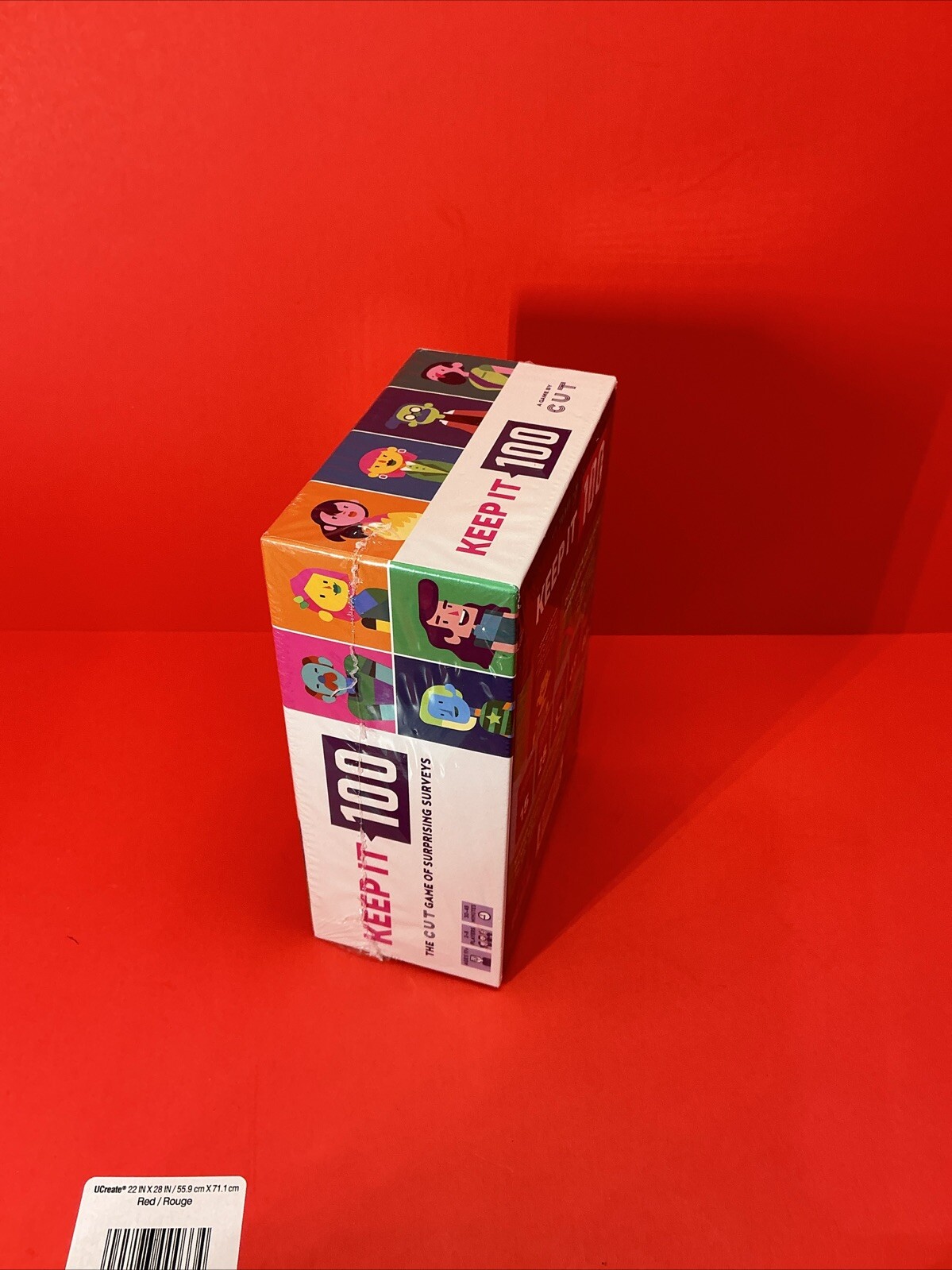 Keep It 100: The Adult Party Game of Surprising Surveys Social Intelligence NEW