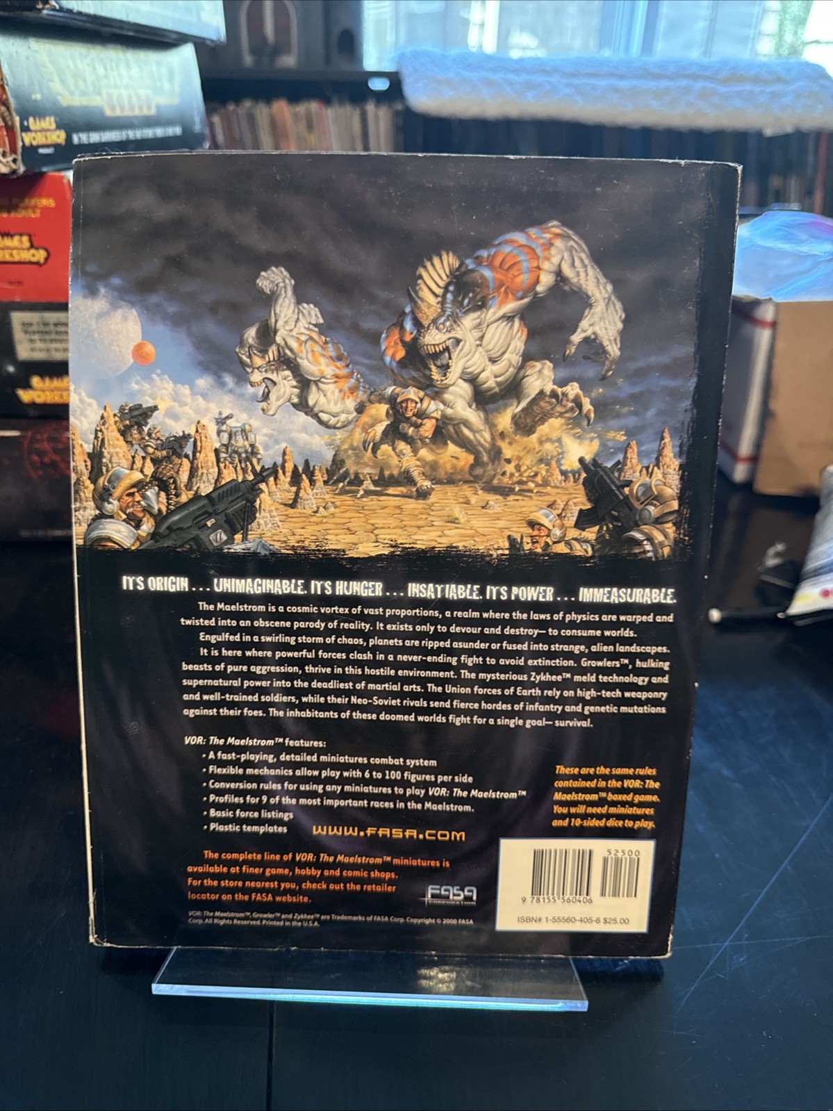 FASA Corporation 2000 : VOR: The Maelstrom – Rulebook – #4001