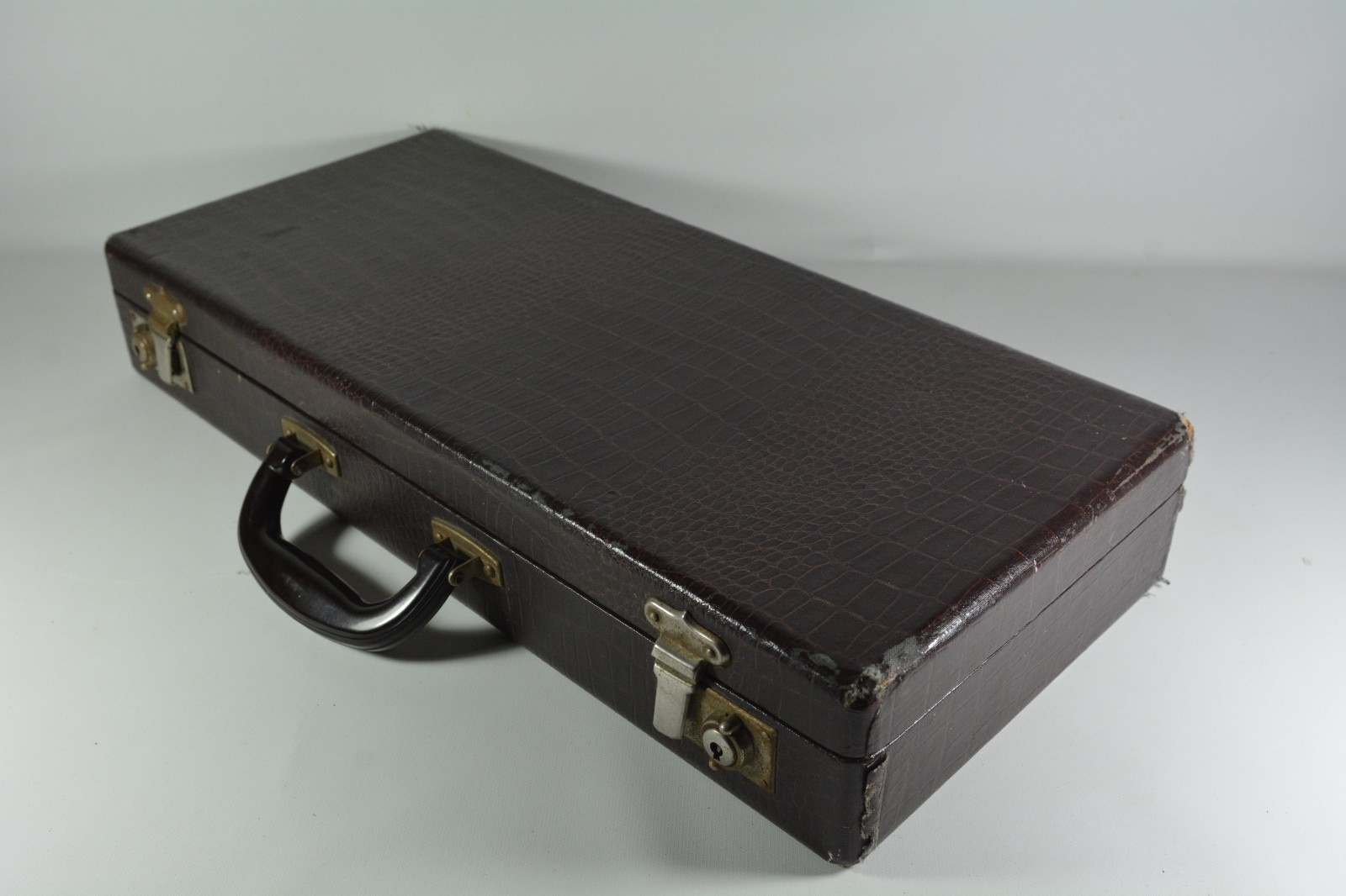 Fine OLD 156 Tile Chinese Mahjong Game Bakelite Butterscotch Mah Jongg Rack Case