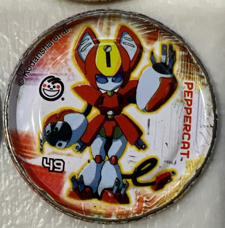 Medabots Metal Tazos Metalix/ Pogs. Sabritas. Lot Of 23. Metabee