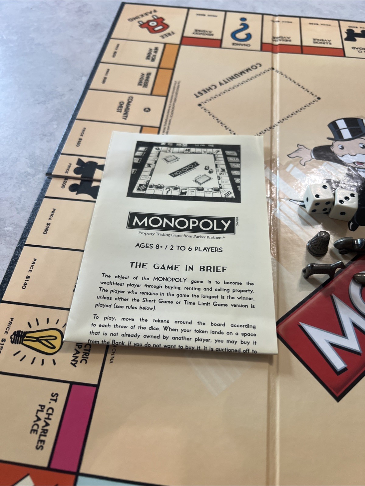 Monopoly Bookshelf Vintage Game Collection Board Game 100% Complete