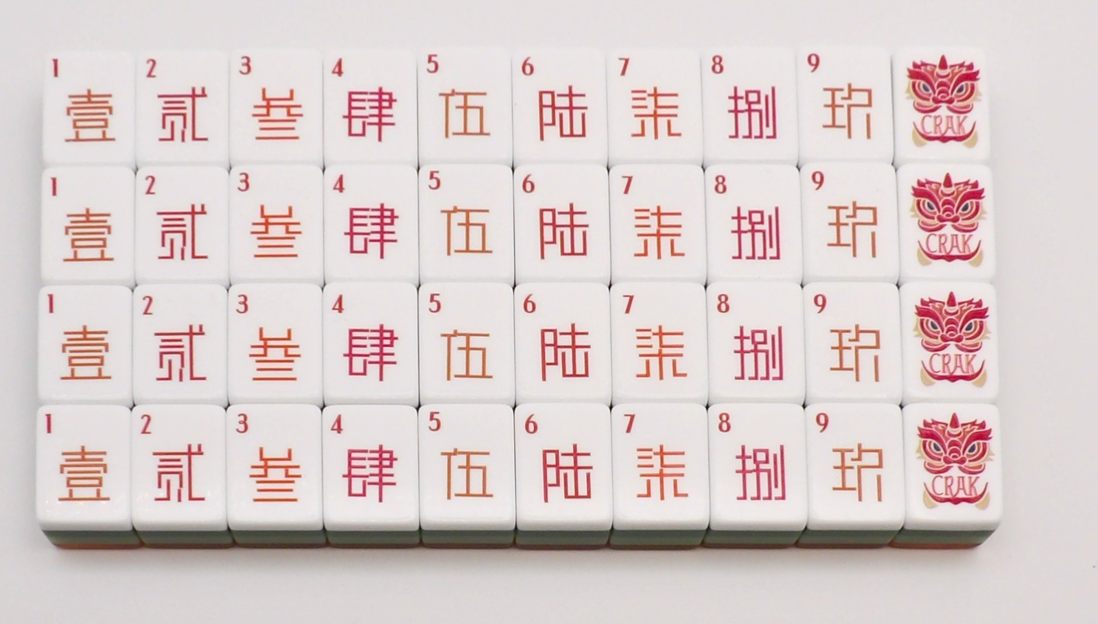 New Luxury Mahjong 160 Tile Acrylic Set Faux Burl Wood Backs Case Dice Bag