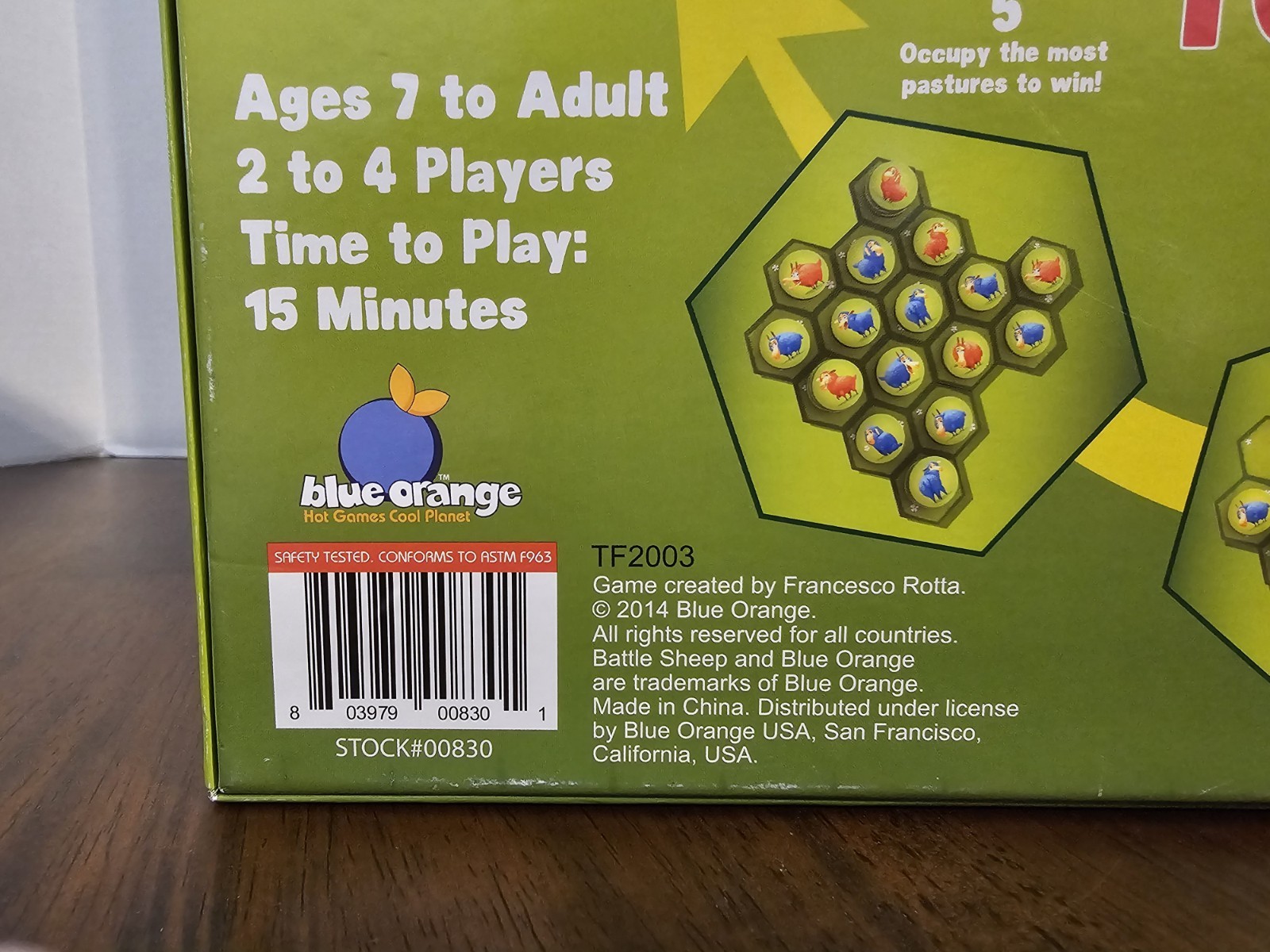 Battle Sheep Flock to Greener Pastures Game Complete! EUC! Award Winner Game