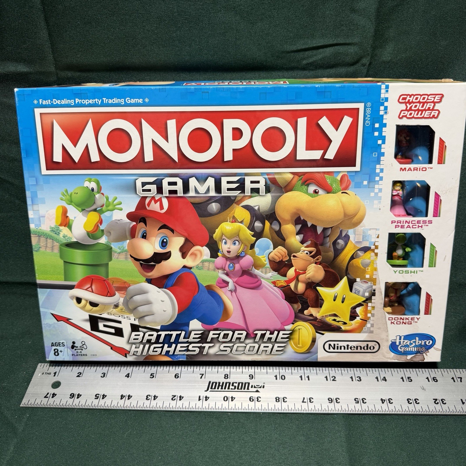 Monopoly Gamer Super Mario Brothers – Nintendo – Complete – Ships Free – Bowser