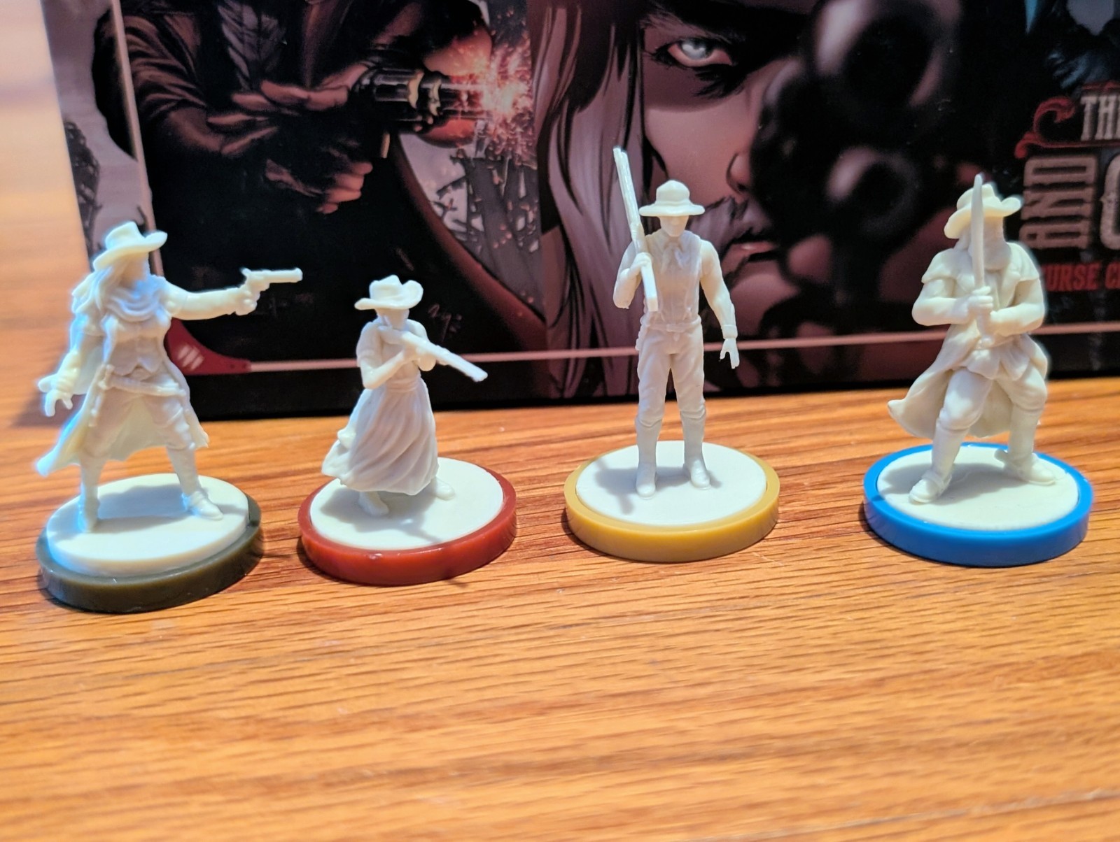 The Few And The Cursed Board Game by Rock Manor Games Based on the Comic Book