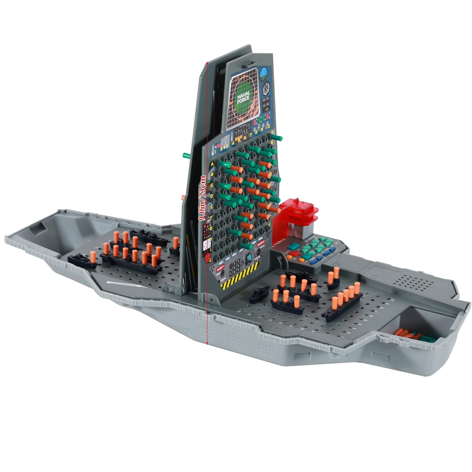 Talking Sea Battle Board Game with Light and Sound Effects, Electronic Naval …