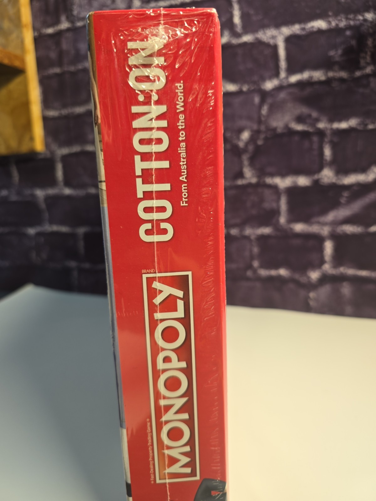 Monopoly Cotton: On From Australia to the World Board Game (New—In Shrinkwrap)