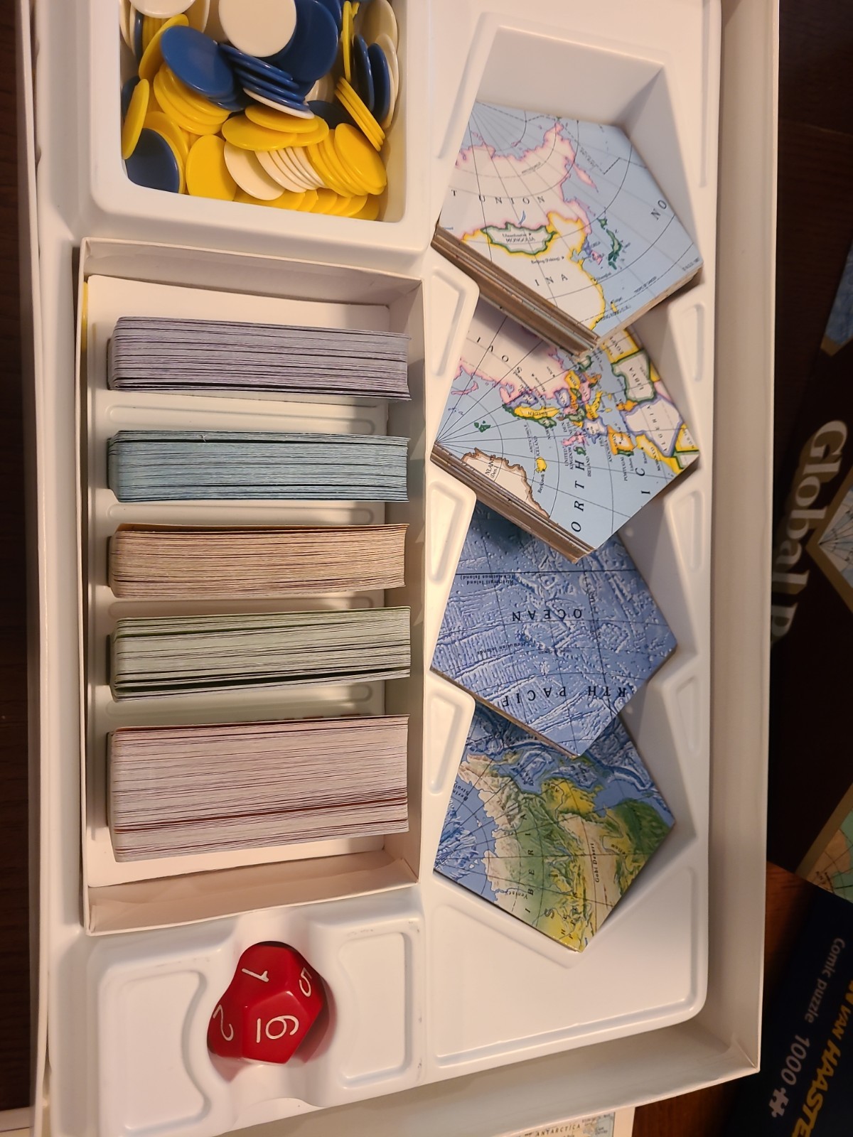 National Geographic Global Pursuit Vintage 1987 Geography Board Game