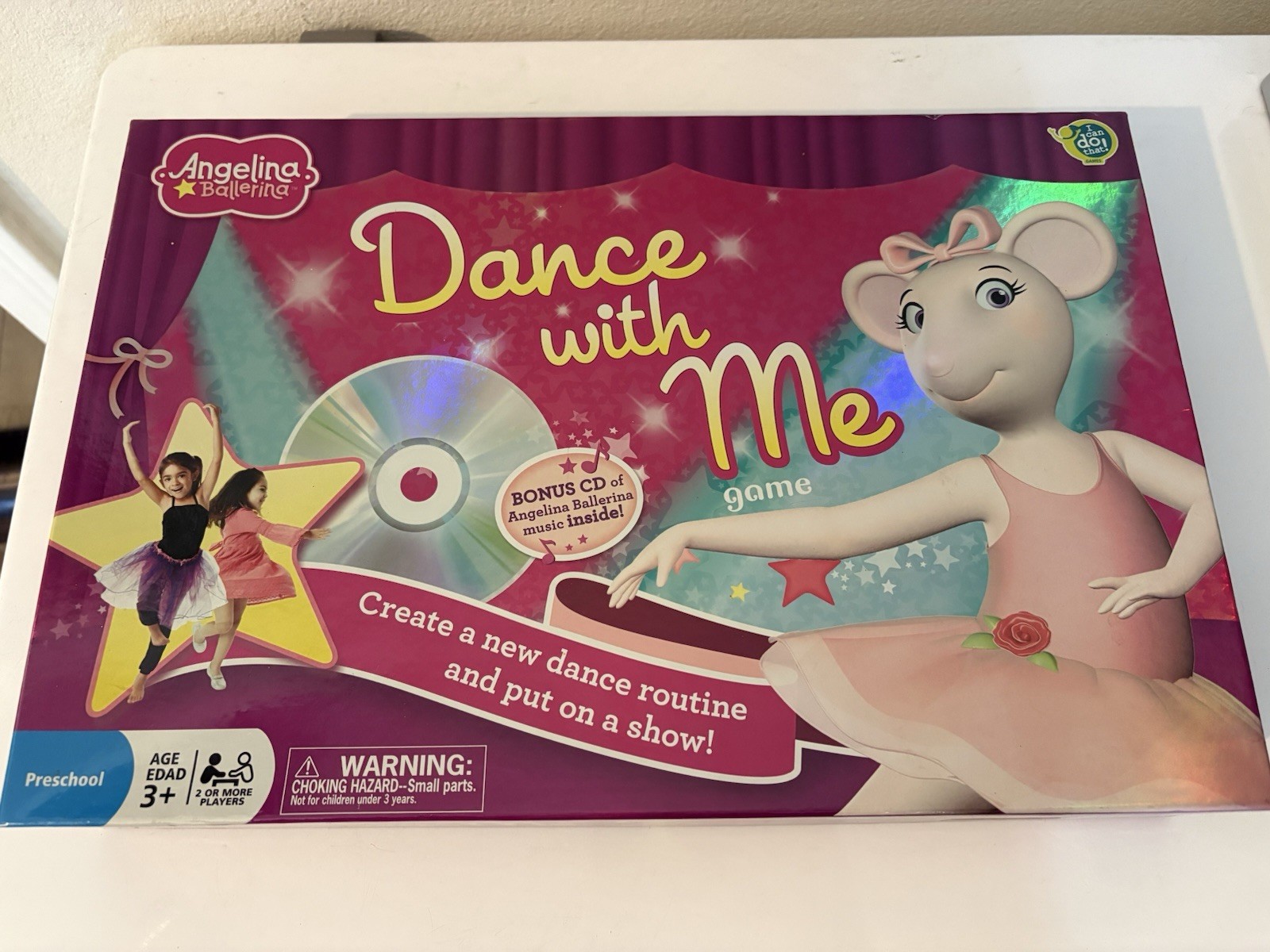 Angelina Ballerina “Dance with Me” Game with Bonus CD
