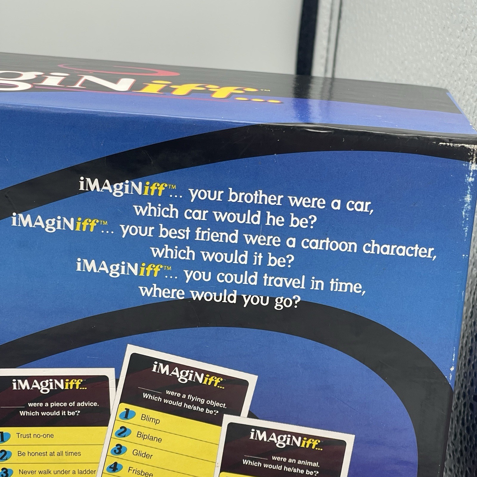 Imaginiff Board Game Buffalo Games 1998 Complete All Pieces Award Winning Game