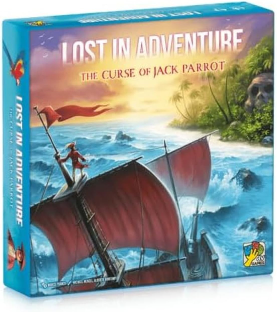 DV Games: Lost in Adventure: The Curse of Jack Parrot – Pirate Storytelling Game