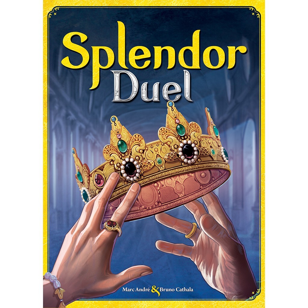 Splendor Duel Game for 2 Players Space Cowboys Board Stand Alone Card